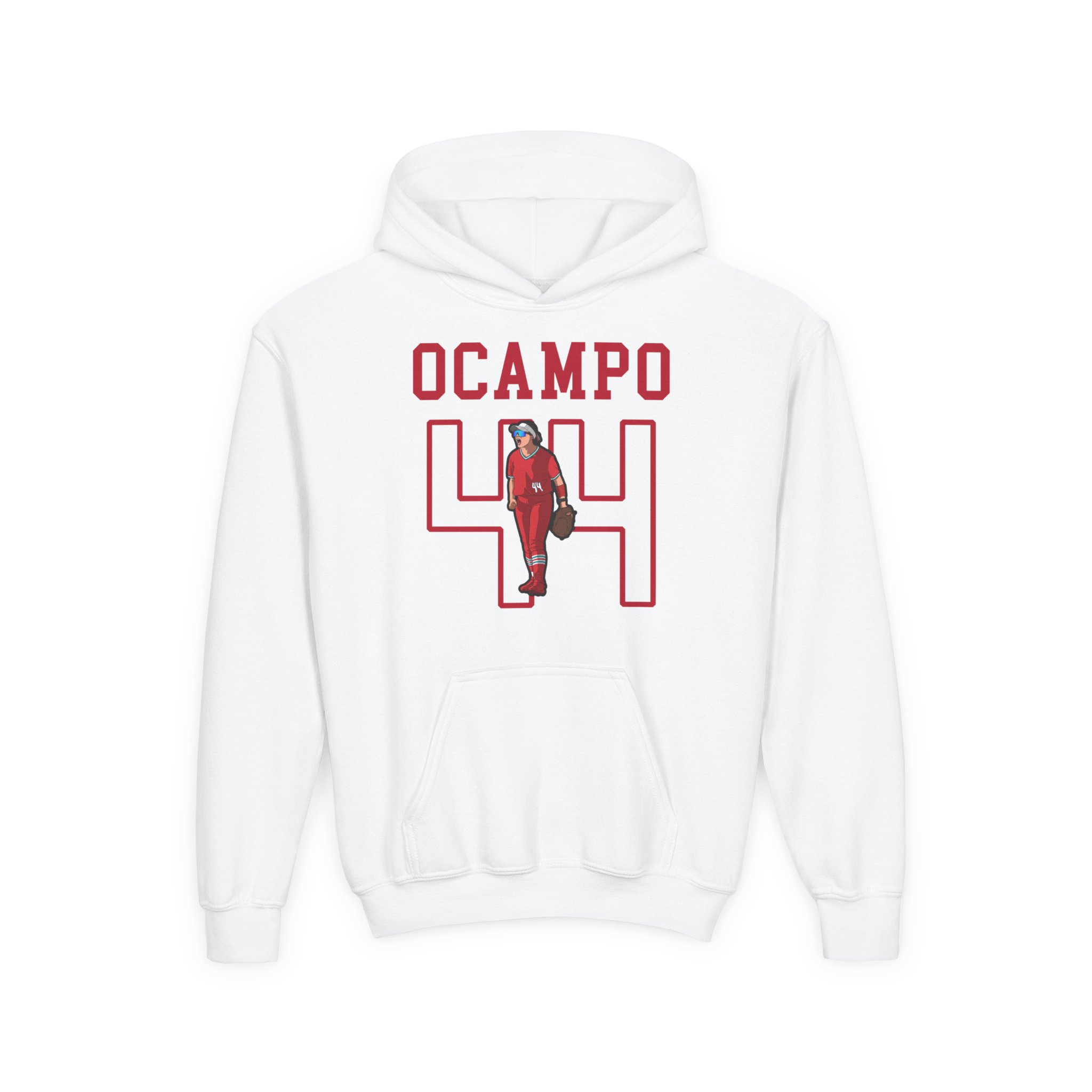 Youth Hoodie — character_shirsey in White