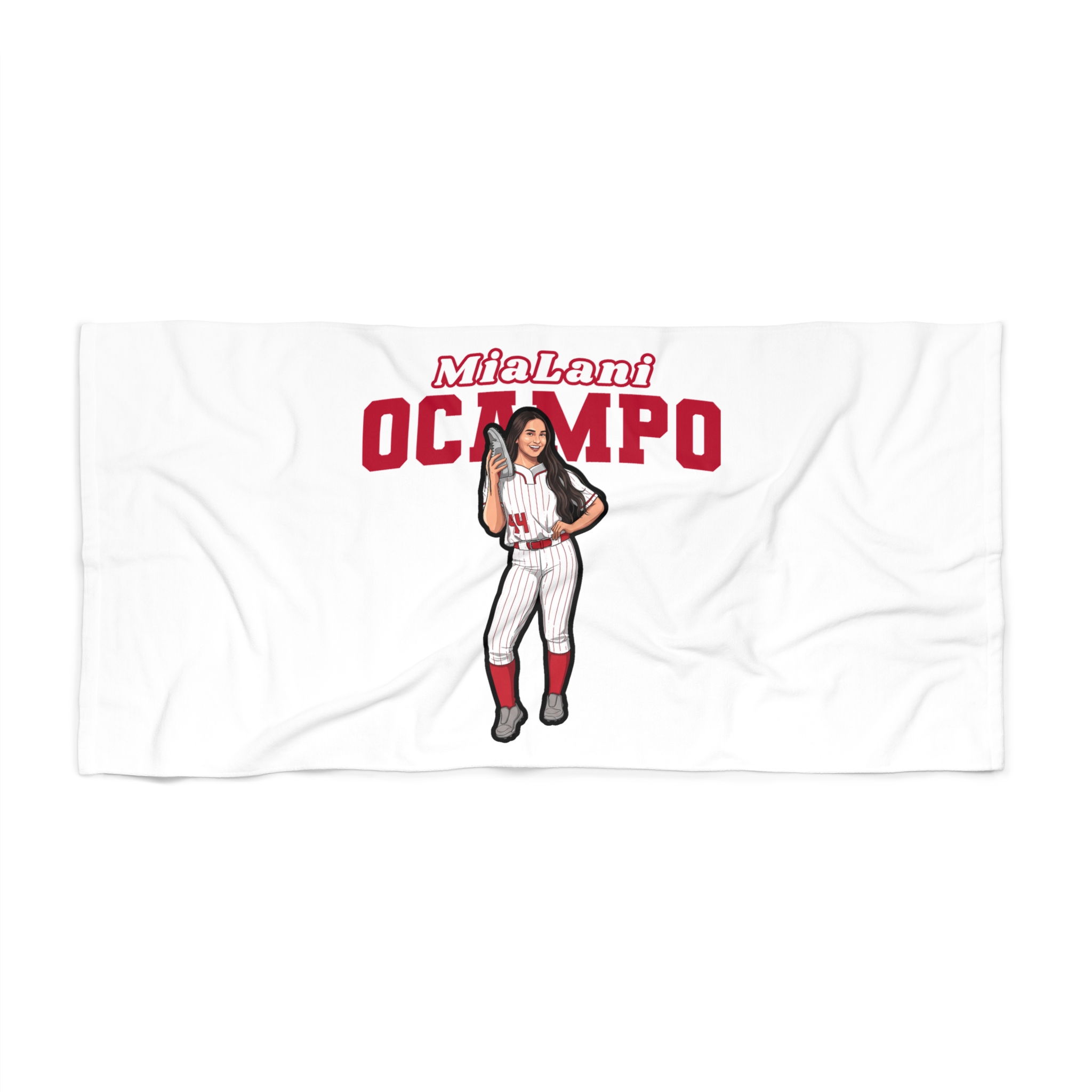 Beach Towel — character_name_arch in Classic
