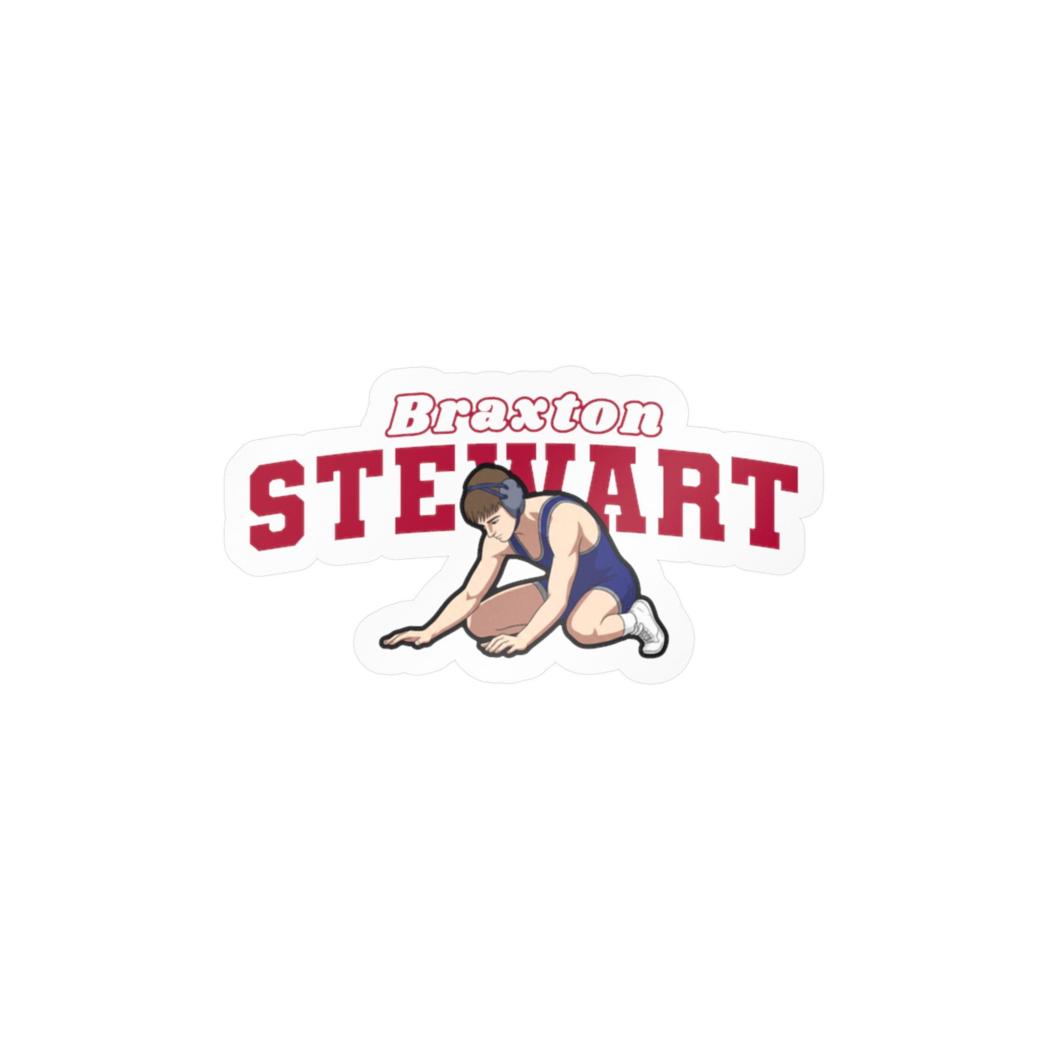 Vinyl Sticker — character_name_arch in Classic