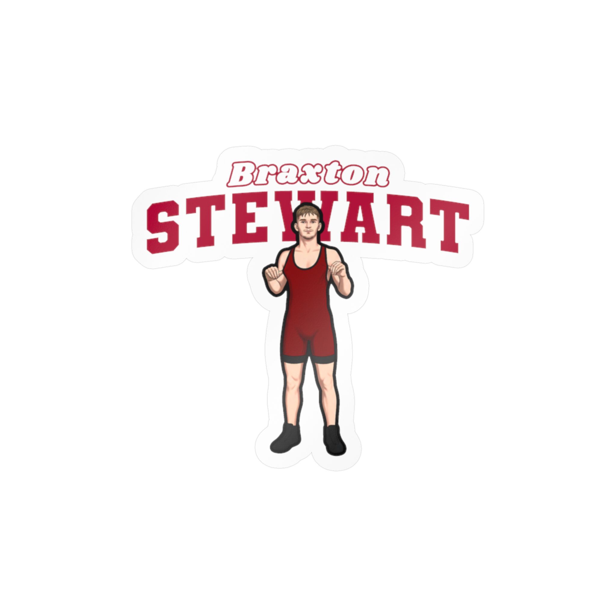 Vinyl Sticker — character_name_arch in Classic