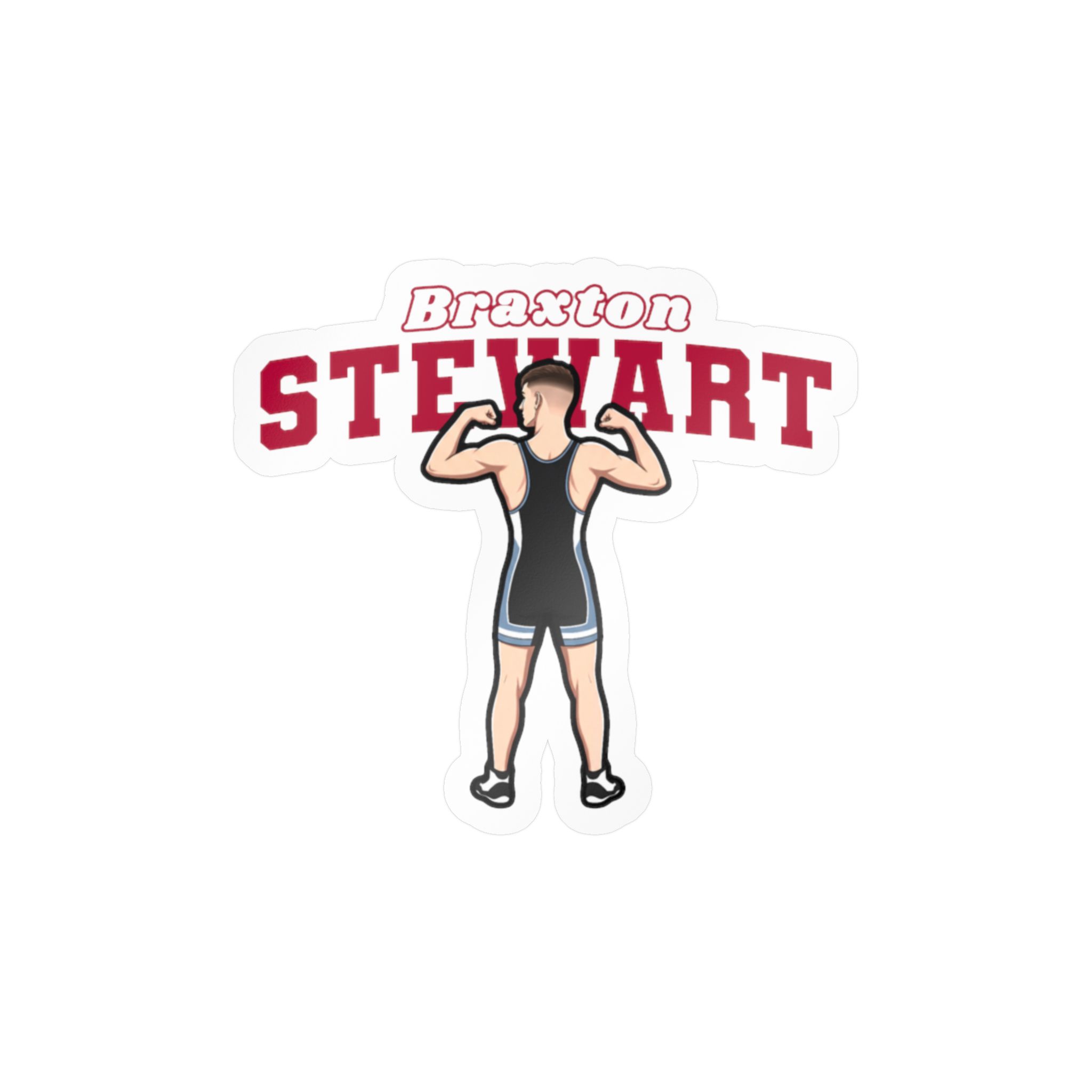 Vinyl Sticker — character_name_arch in Classic