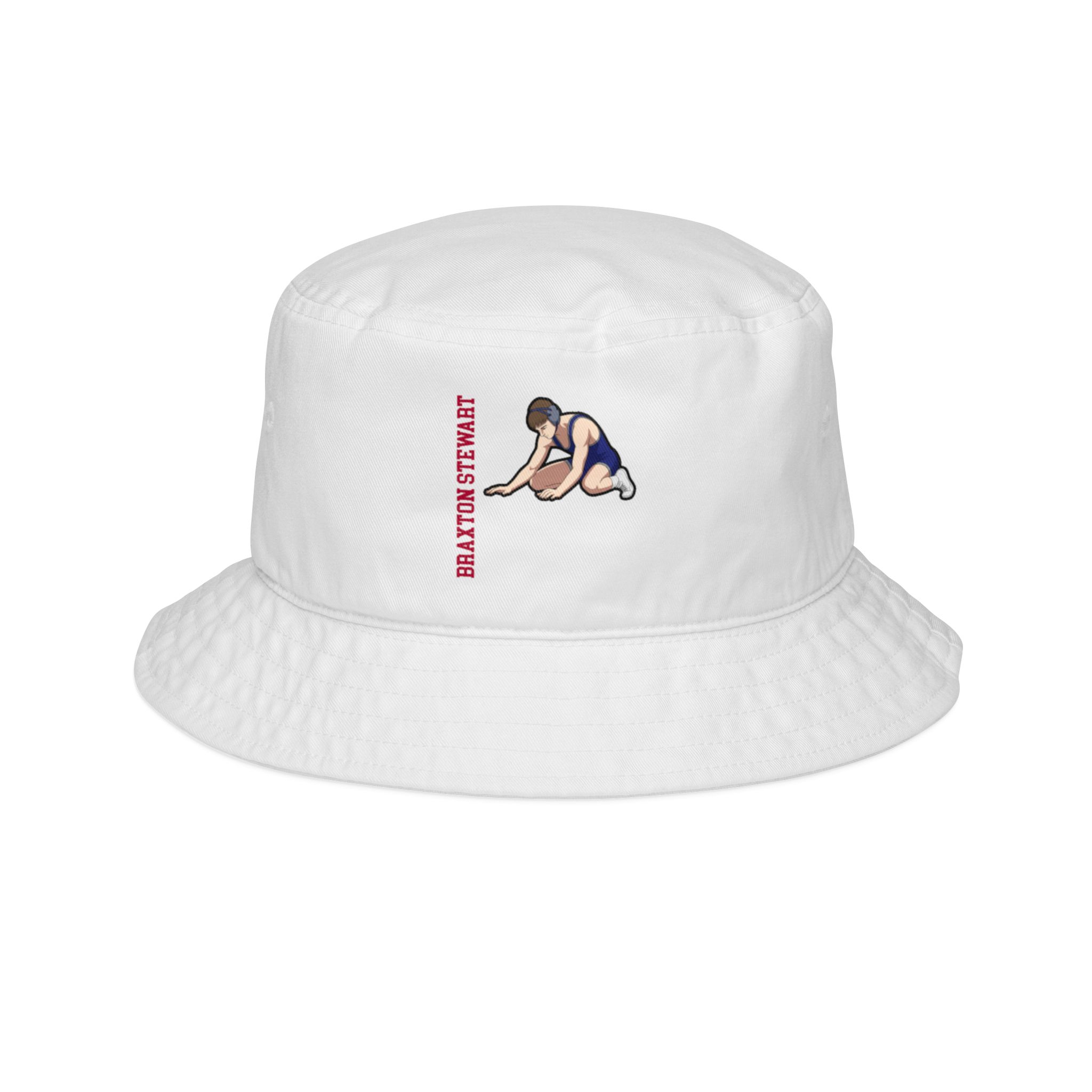 Bucket Hat — character_name_vertical in White