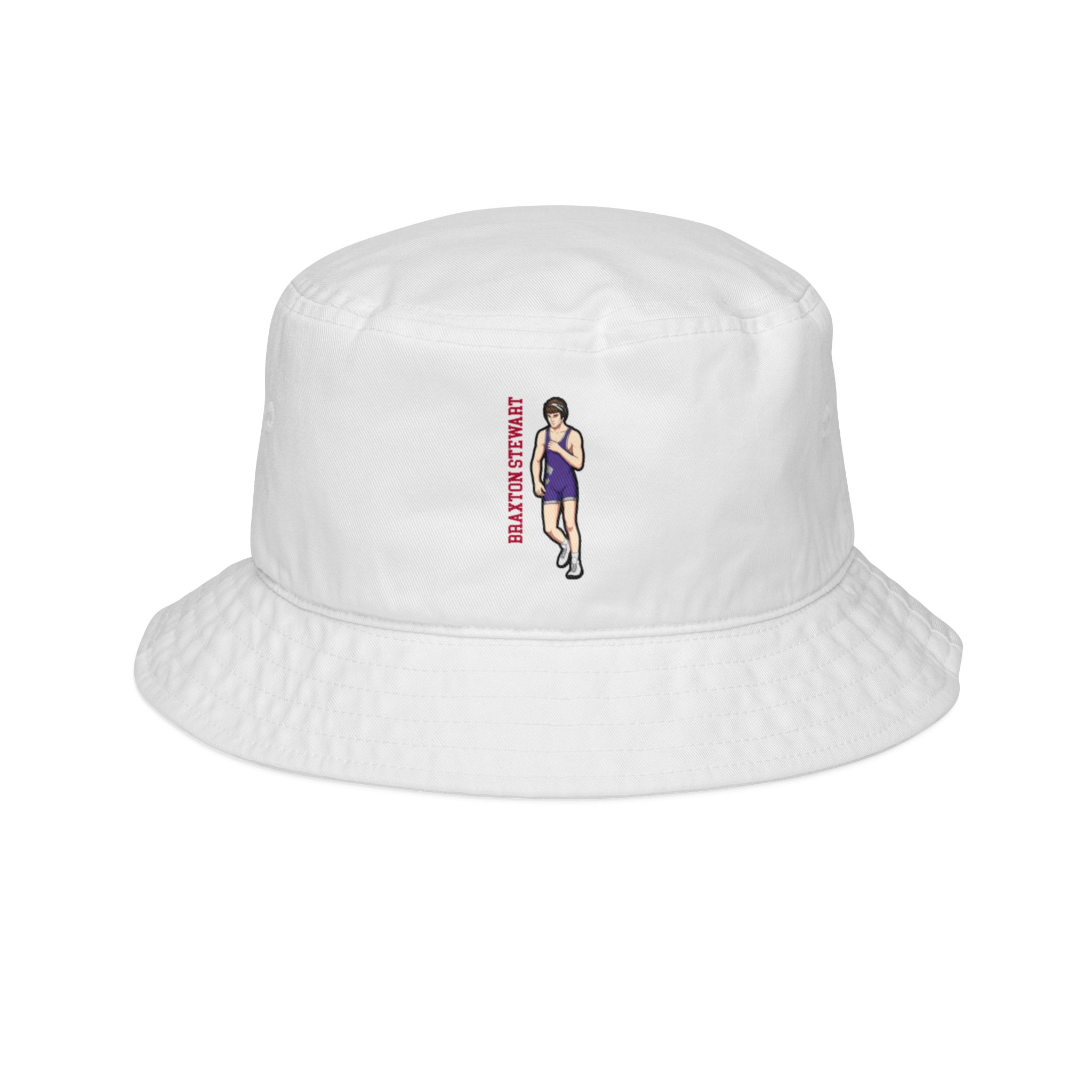 Bucket Hat — character_name_vertical in White