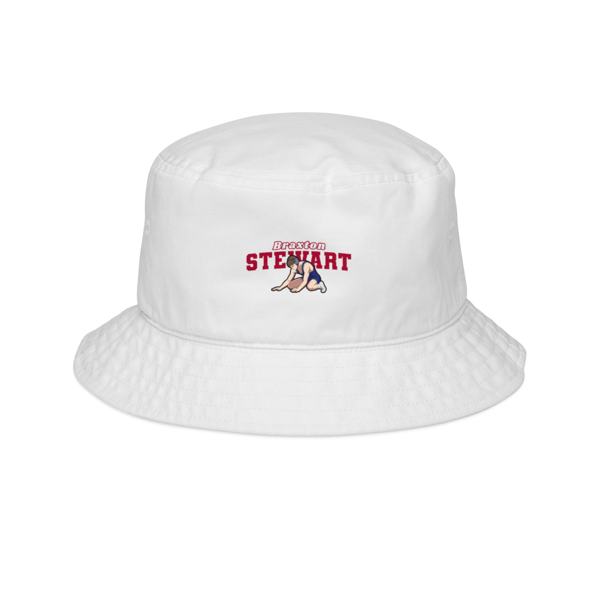 Bucket Hat — character_name_arch in White