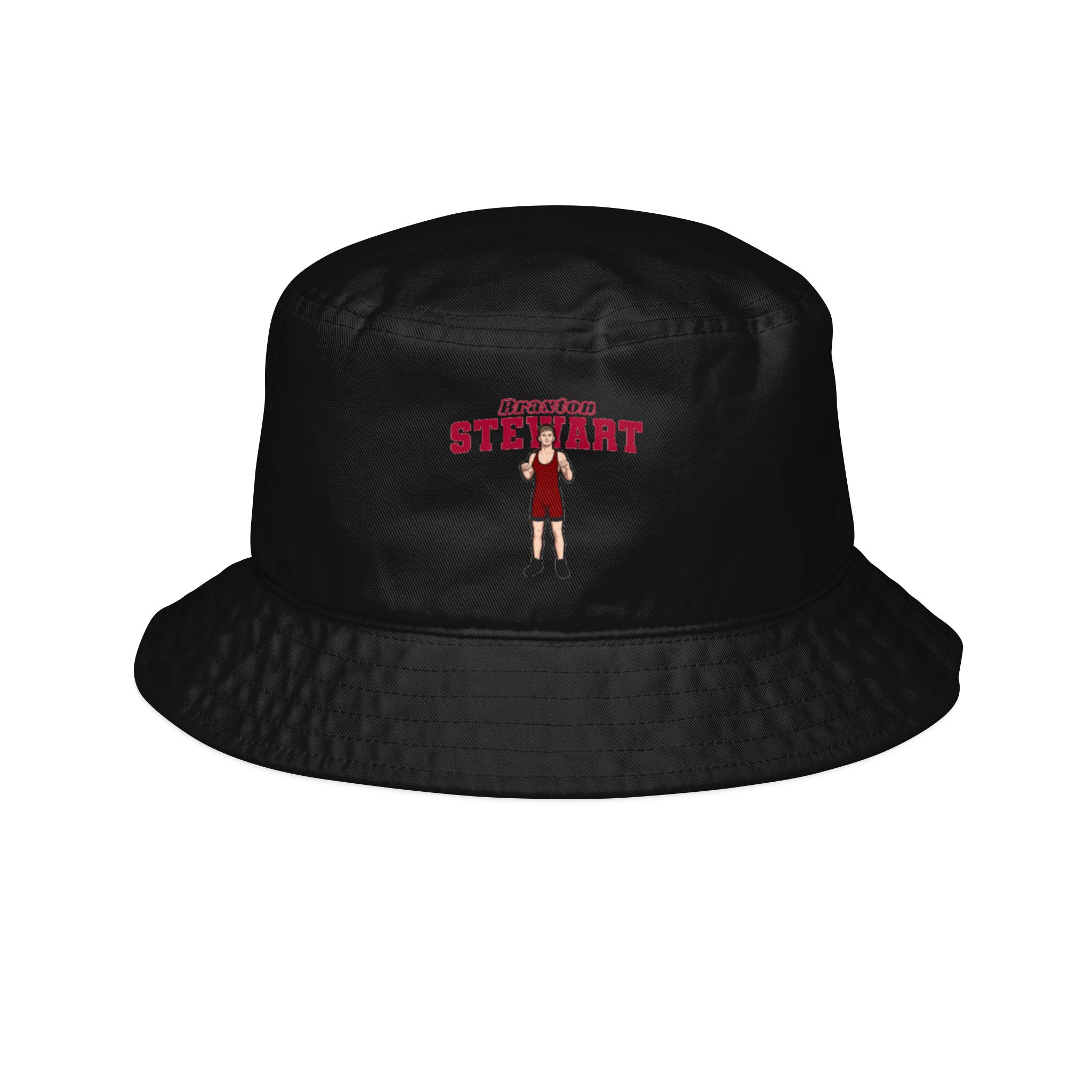 Bucket Hat — character_name_arch in Black
