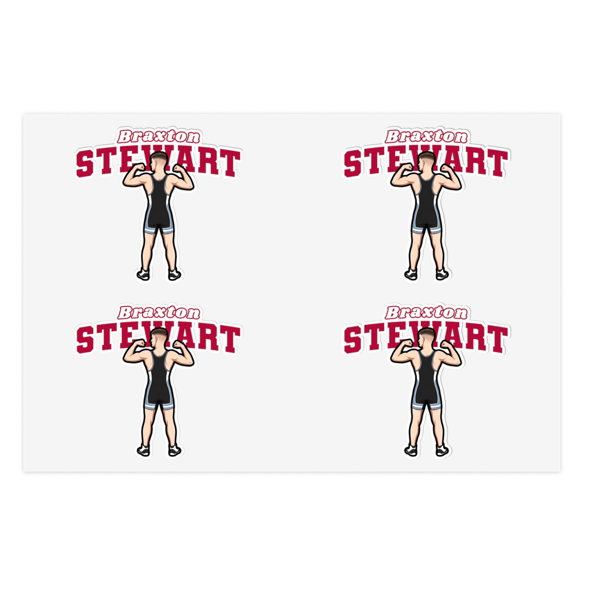 Sticker Sheet — character_name_arch in Classic