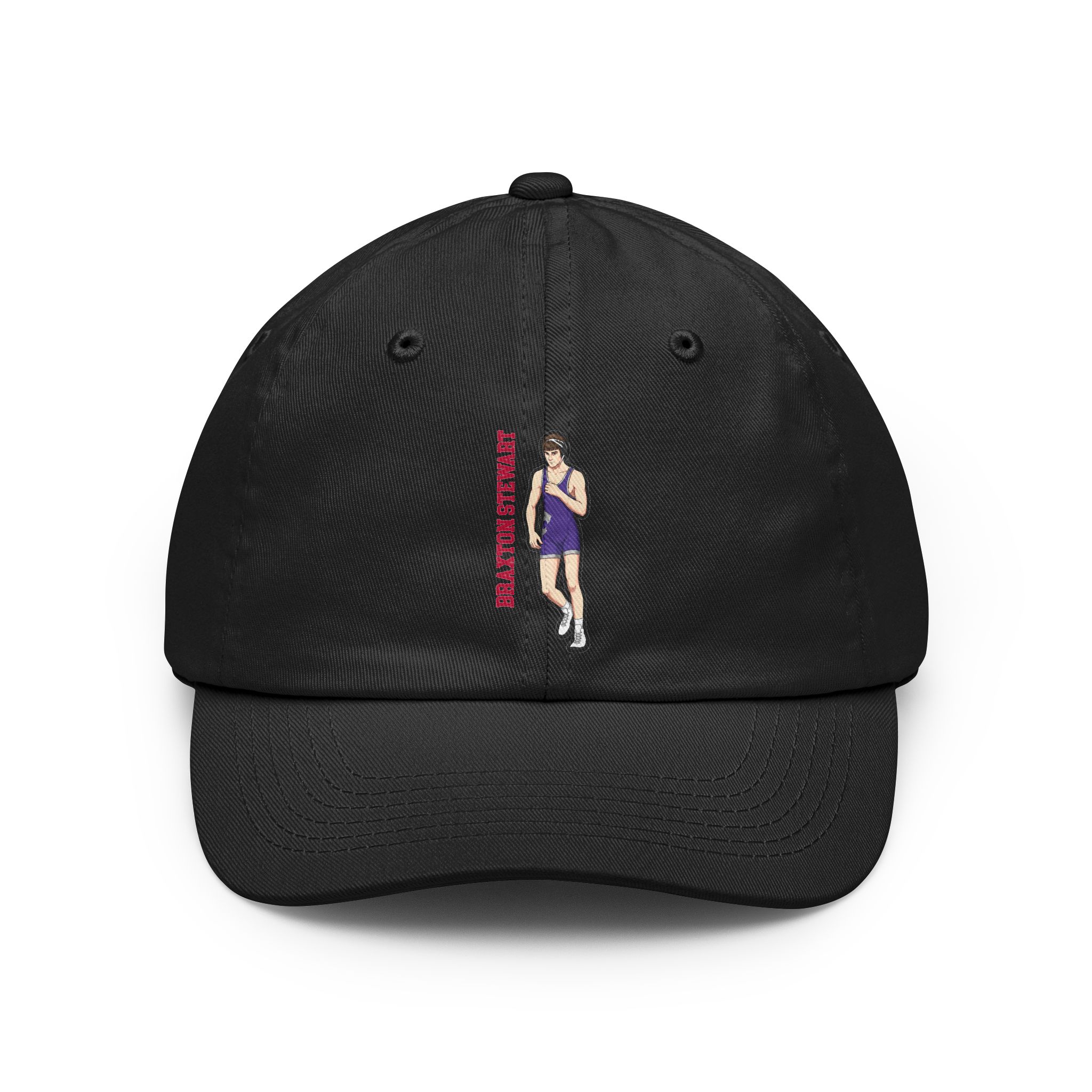 Classic Cap — character_name_vertical in Black