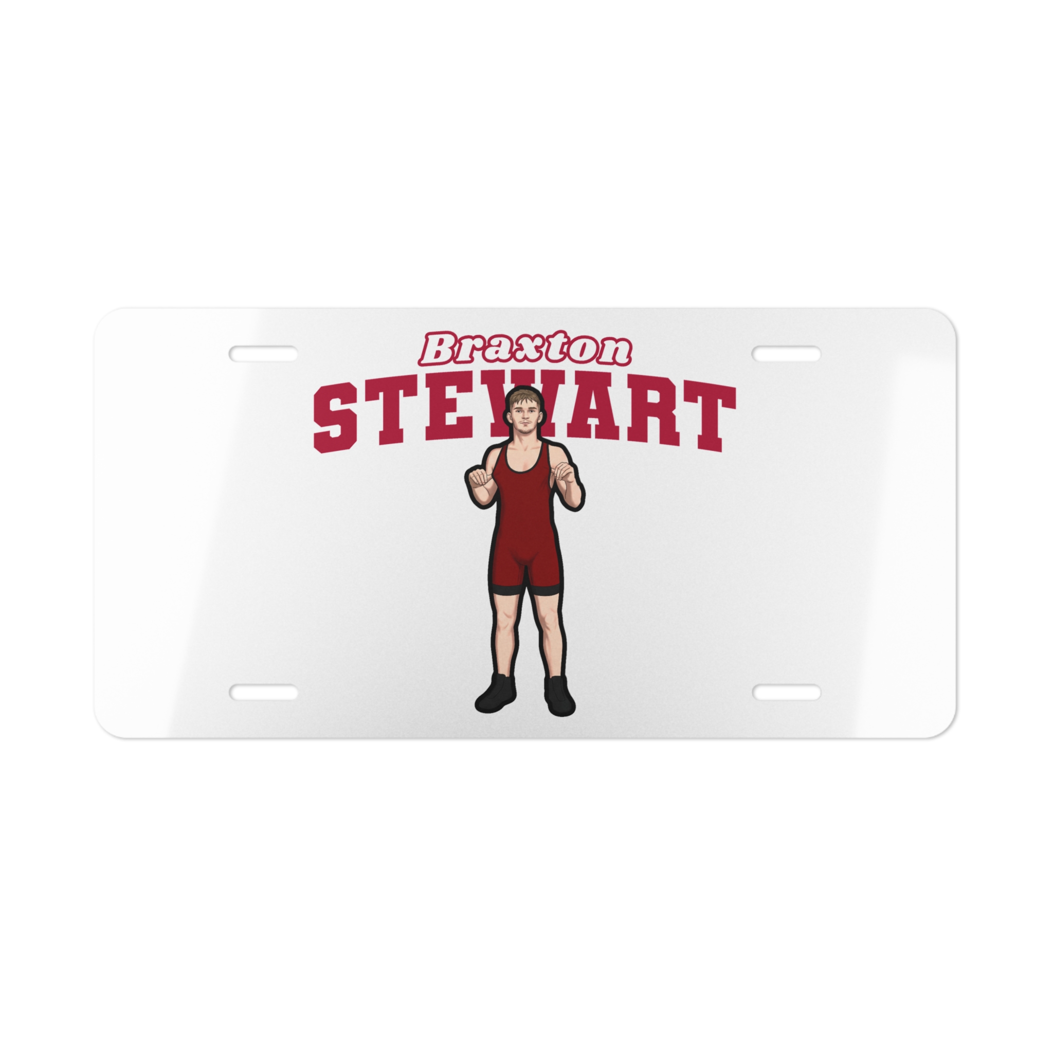 License Plate — character_name_arch in Classic
