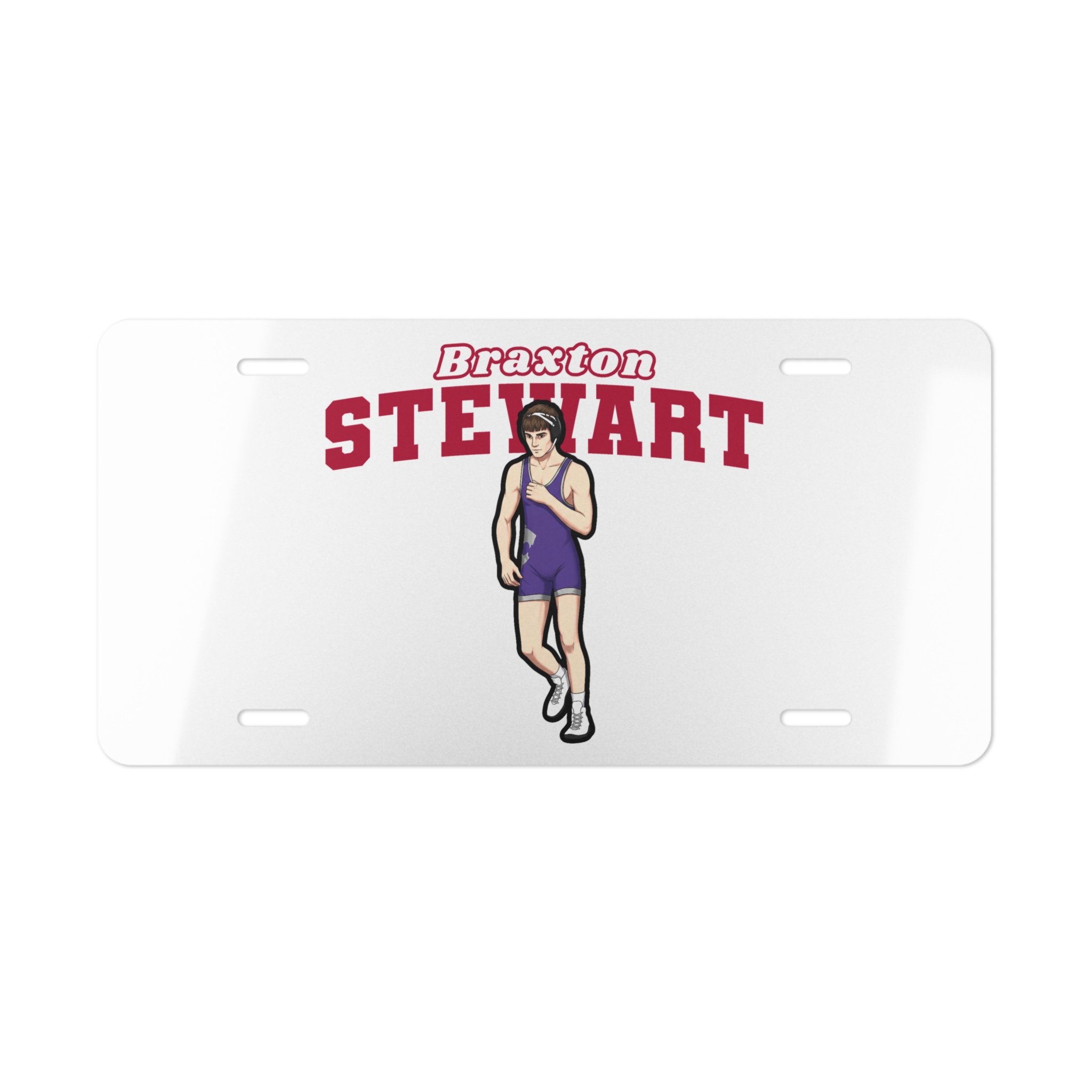 License Plate — character_name_arch in Classic