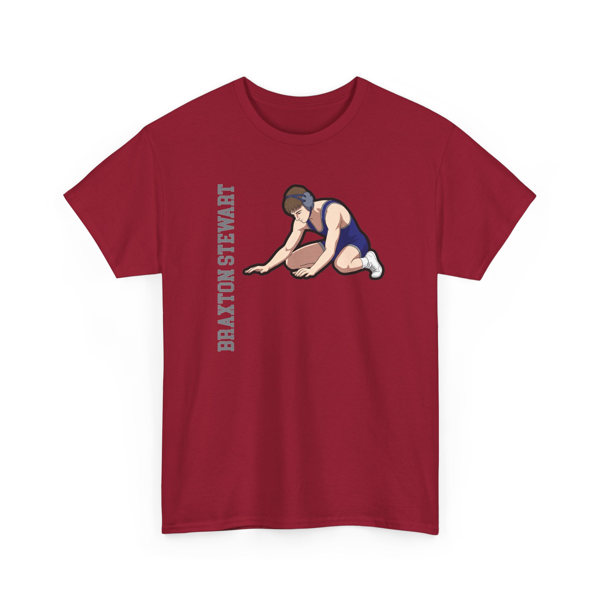 Tee — character_name_vertical in Cardinal