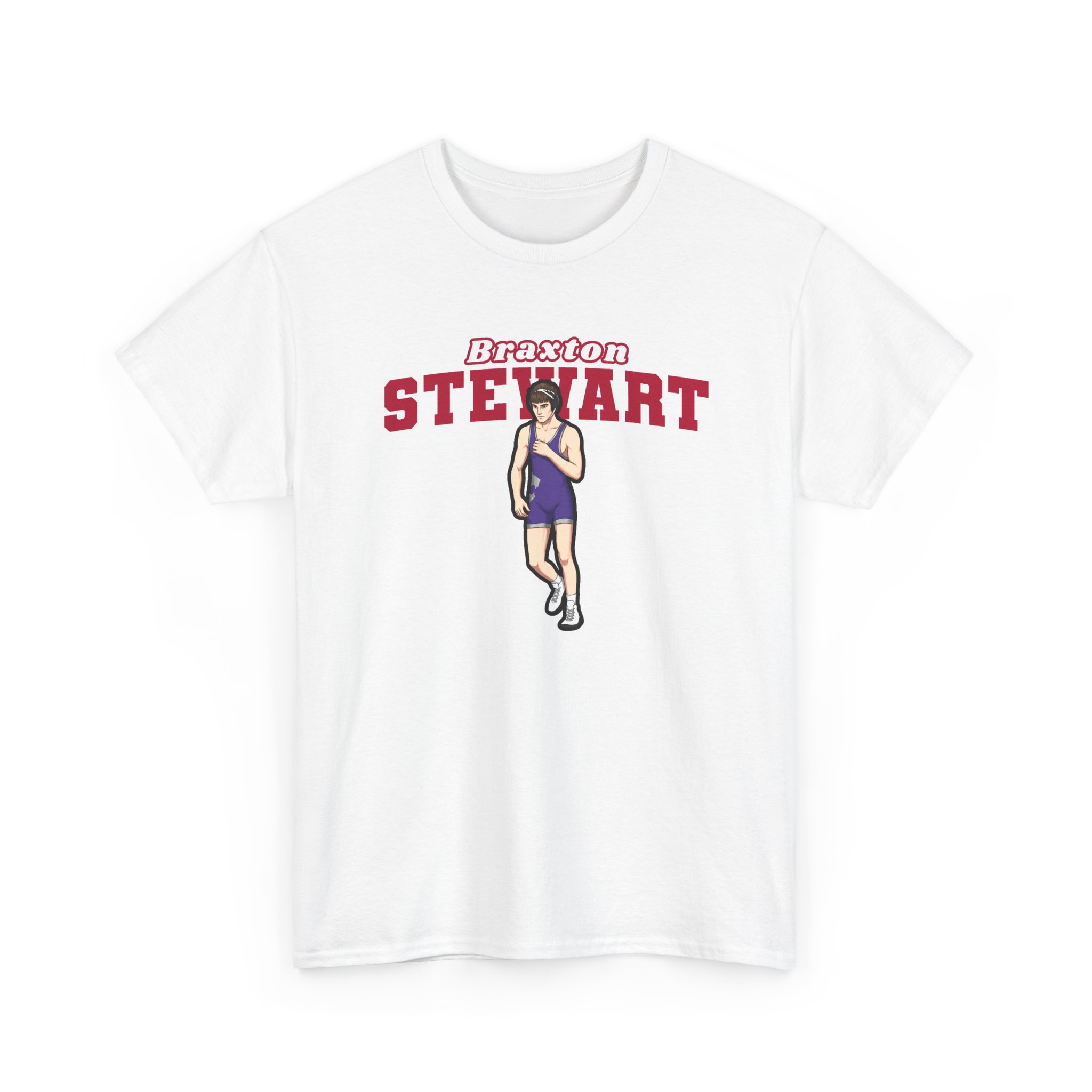Tee — character_name_arch in White