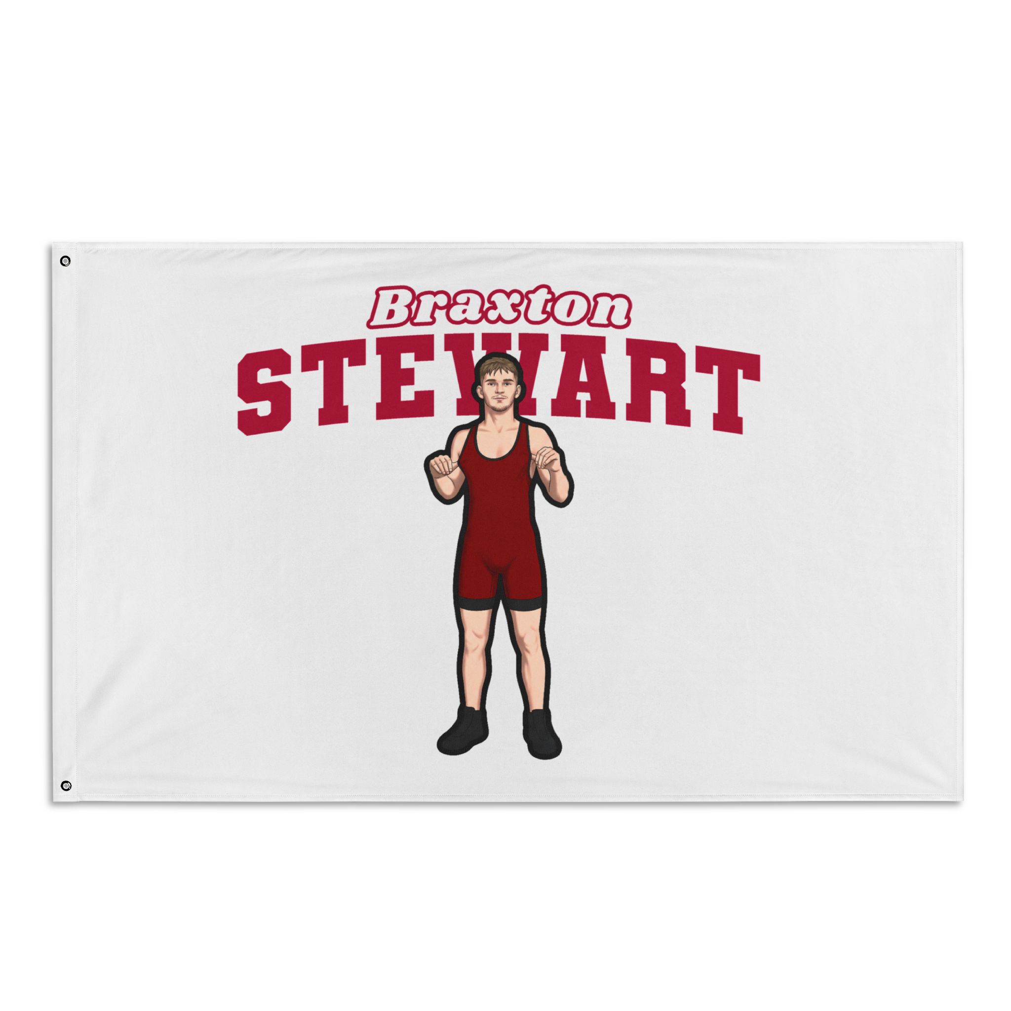 Flag (35 × 56 in) — character_name_arch in Classic