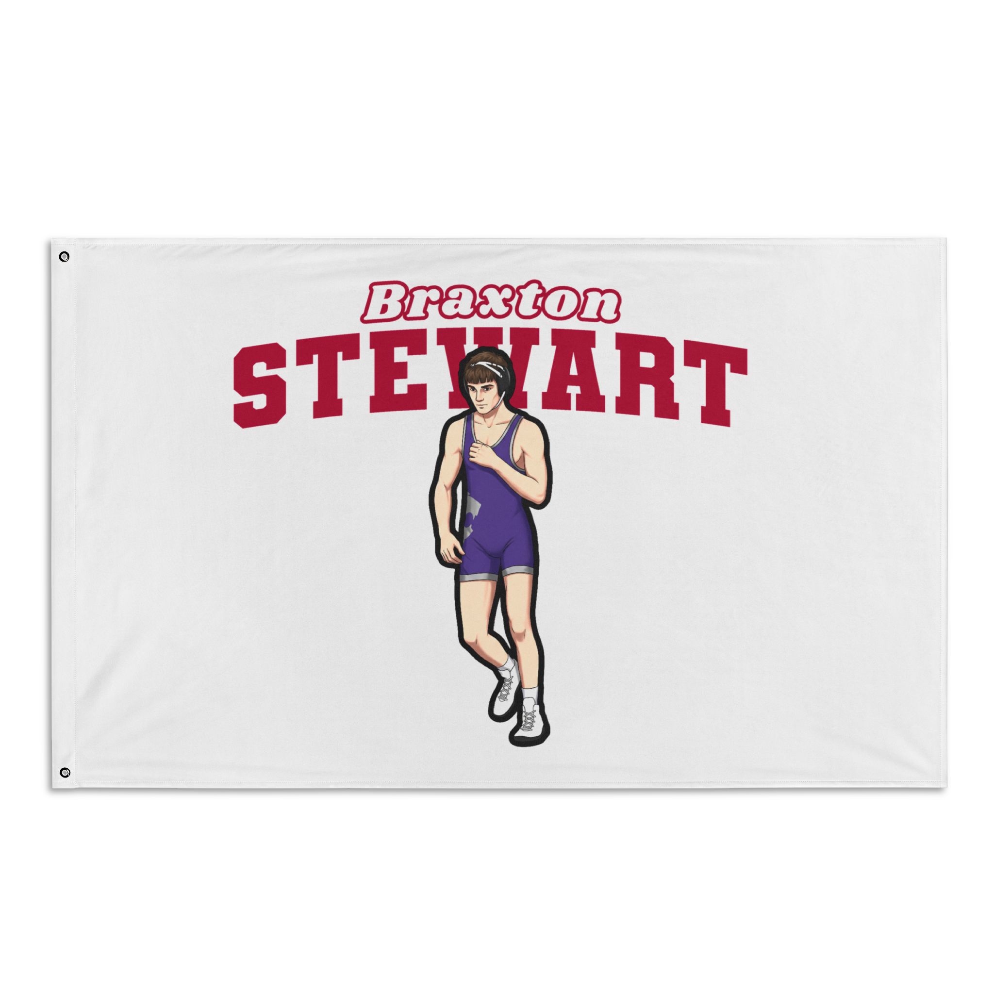 Flag (35 × 56 in) — character_name_arch in Classic