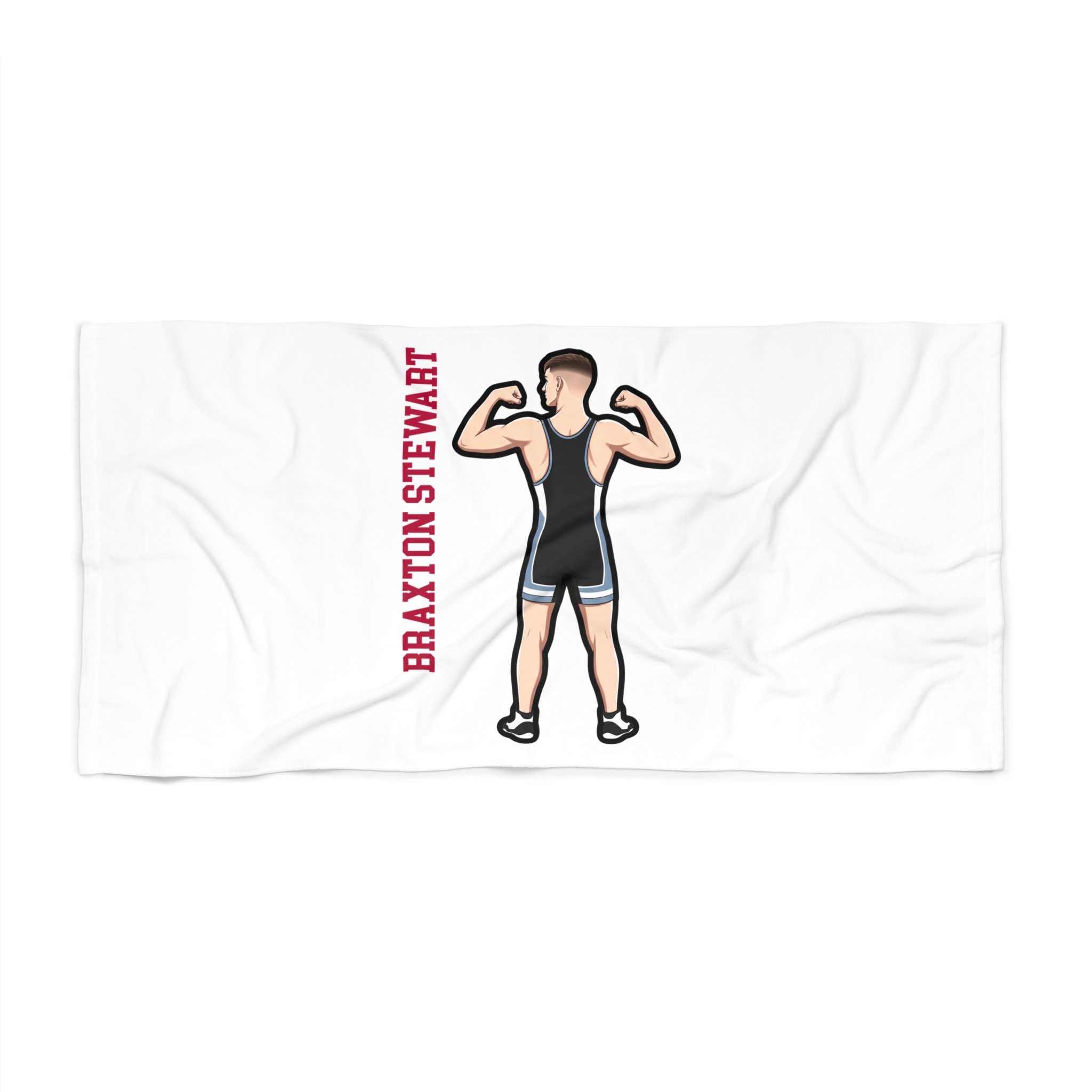 Beach Towel — character_name_vertical in Classic