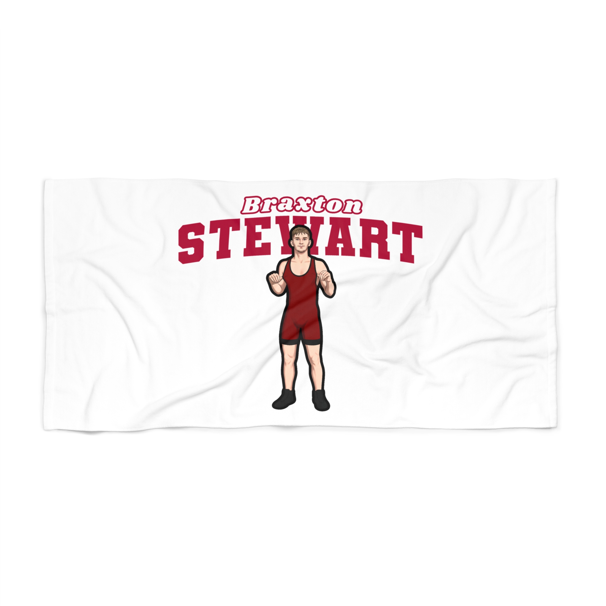Beach Towel — character_name_arch in Classic