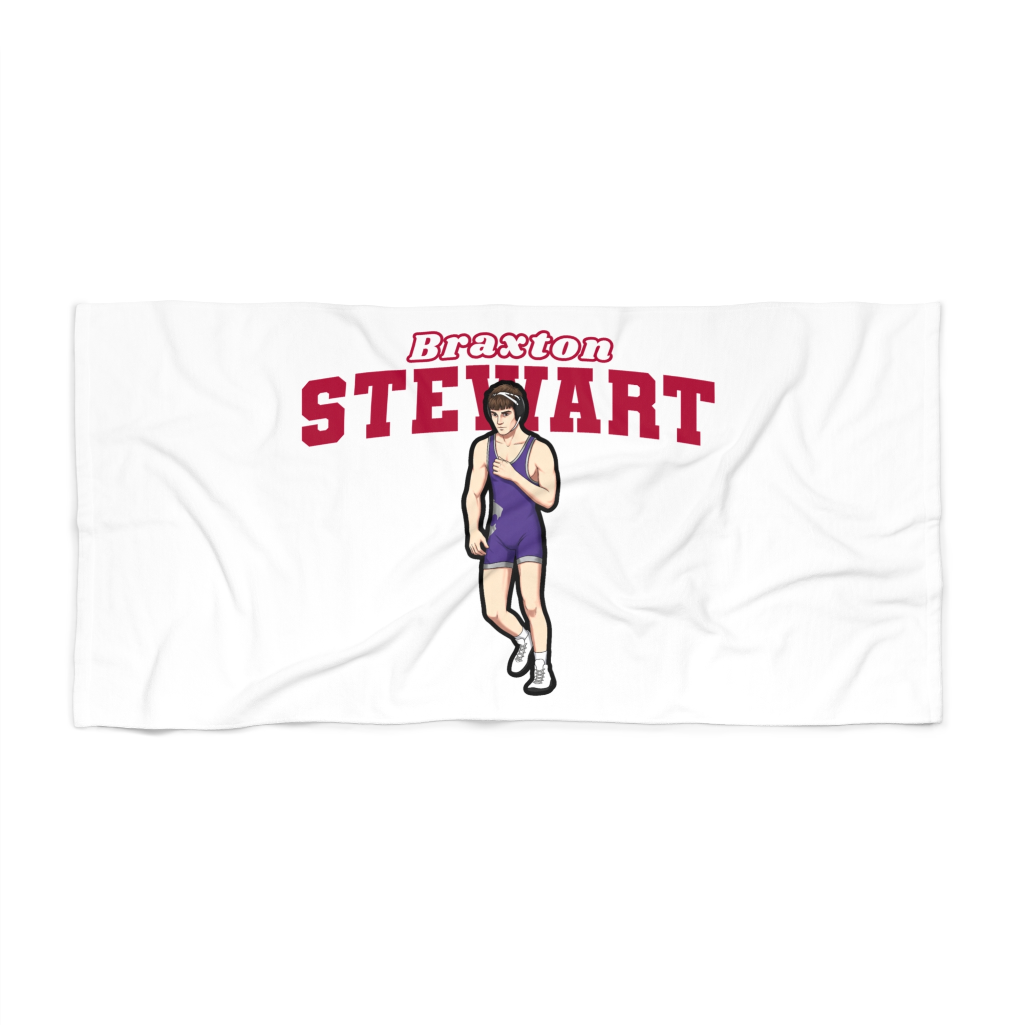 Beach Towel — character_name_arch in Classic