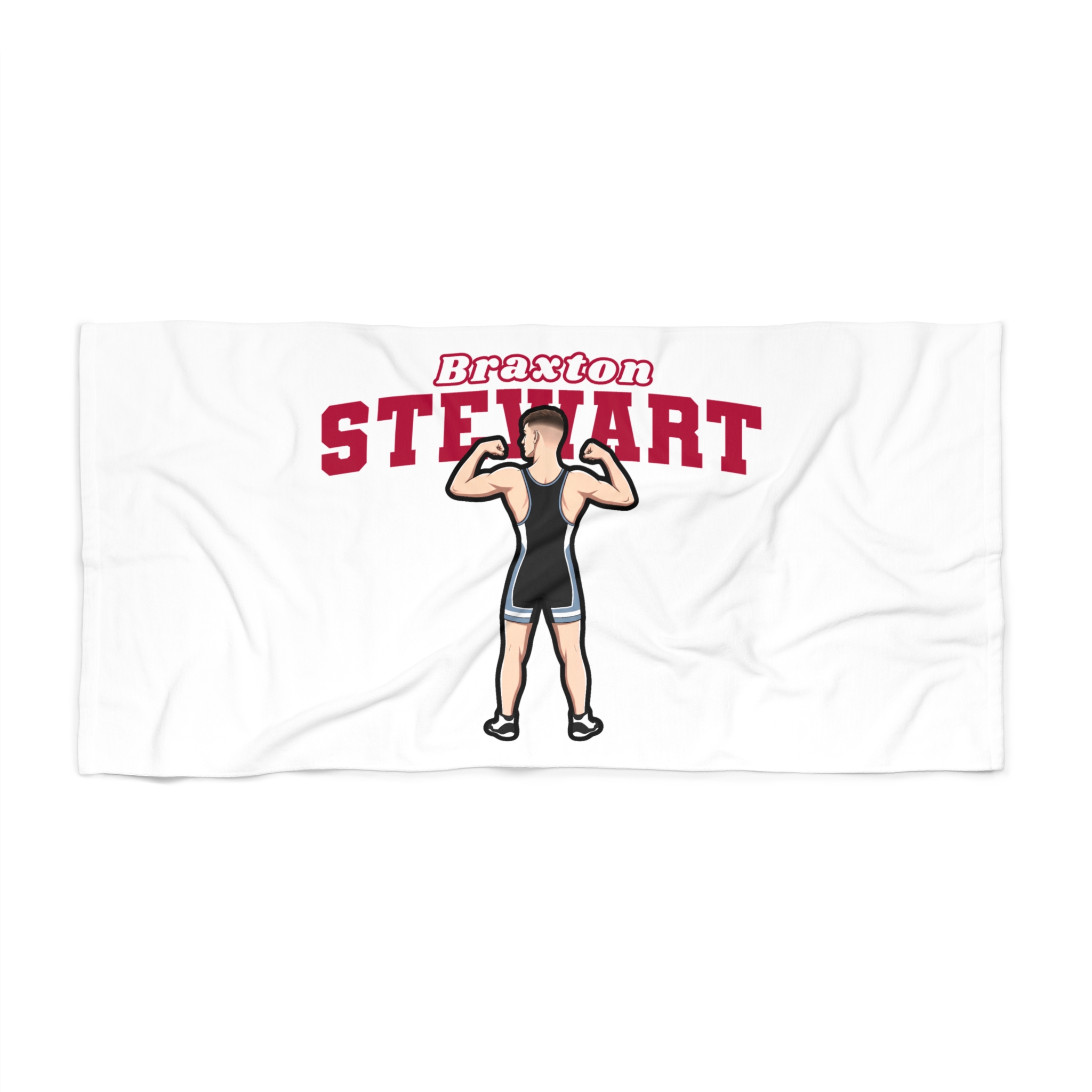 Beach Towel — character_name_arch in Classic