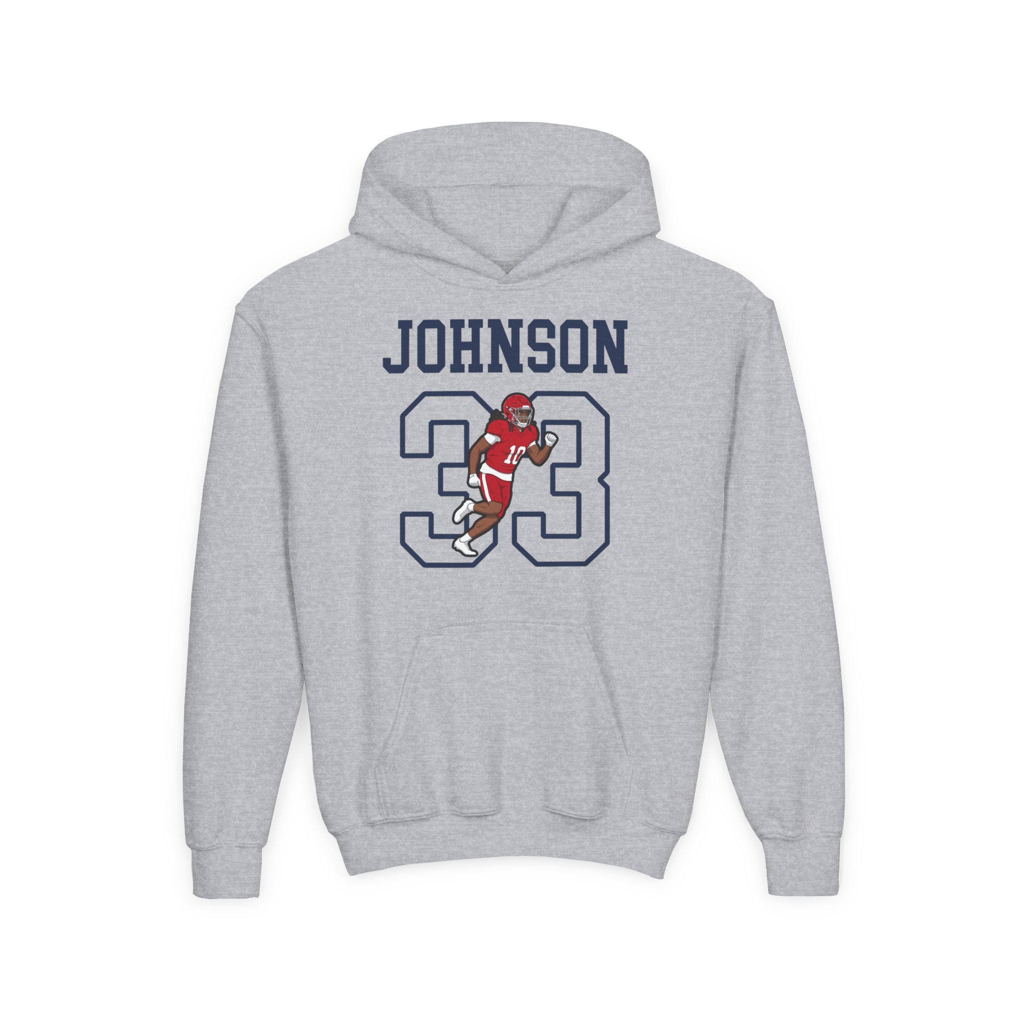 Youth Hoodie — character_shirsey in Grey