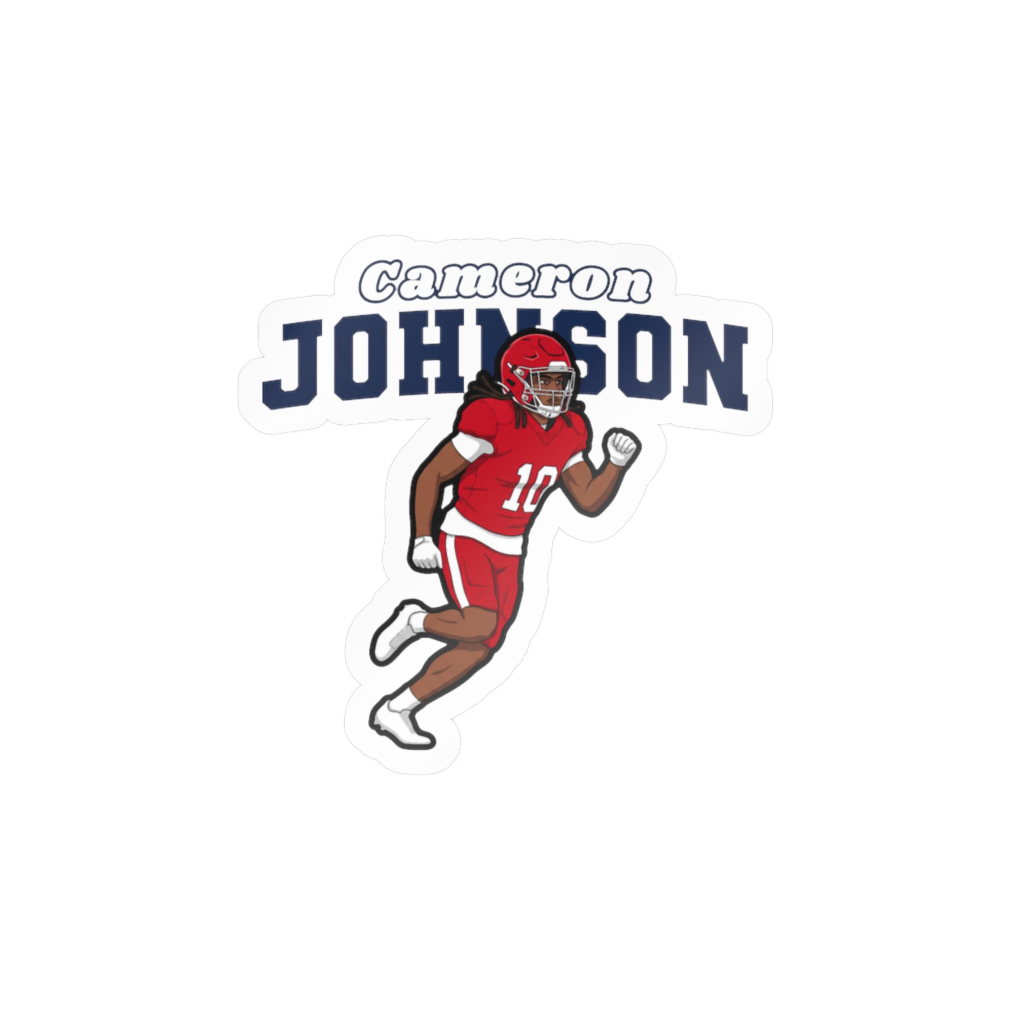 Vinyl Sticker — character_name_arch in Classic