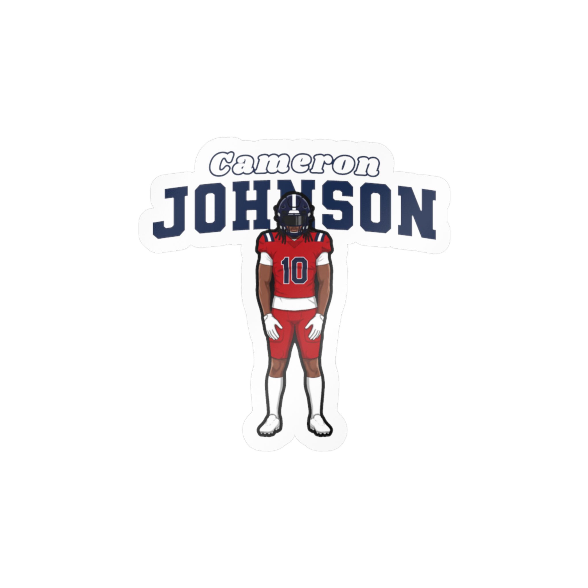 Vinyl Sticker — character_name_arch in Classic