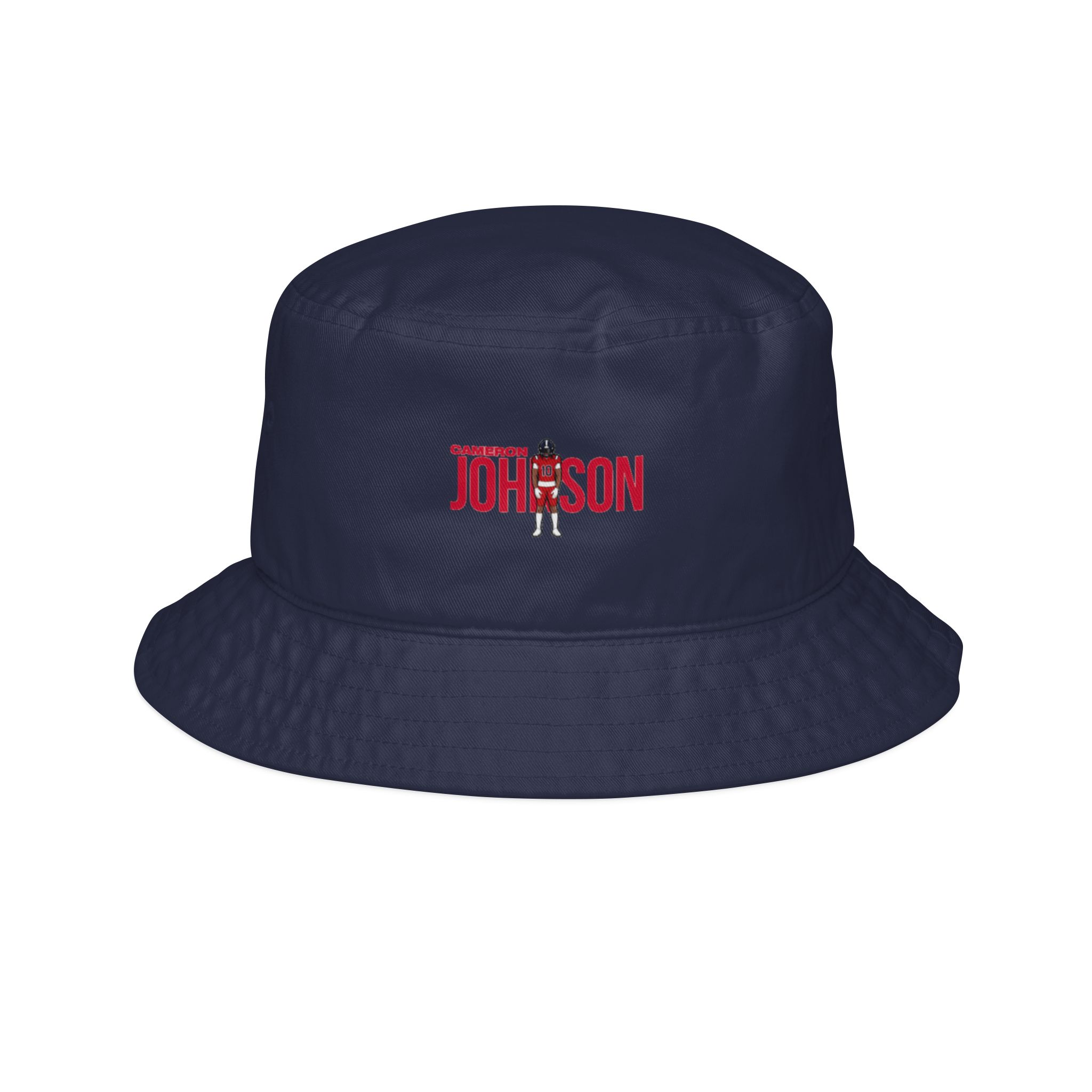Bucket Hat — character_player_name in Navy