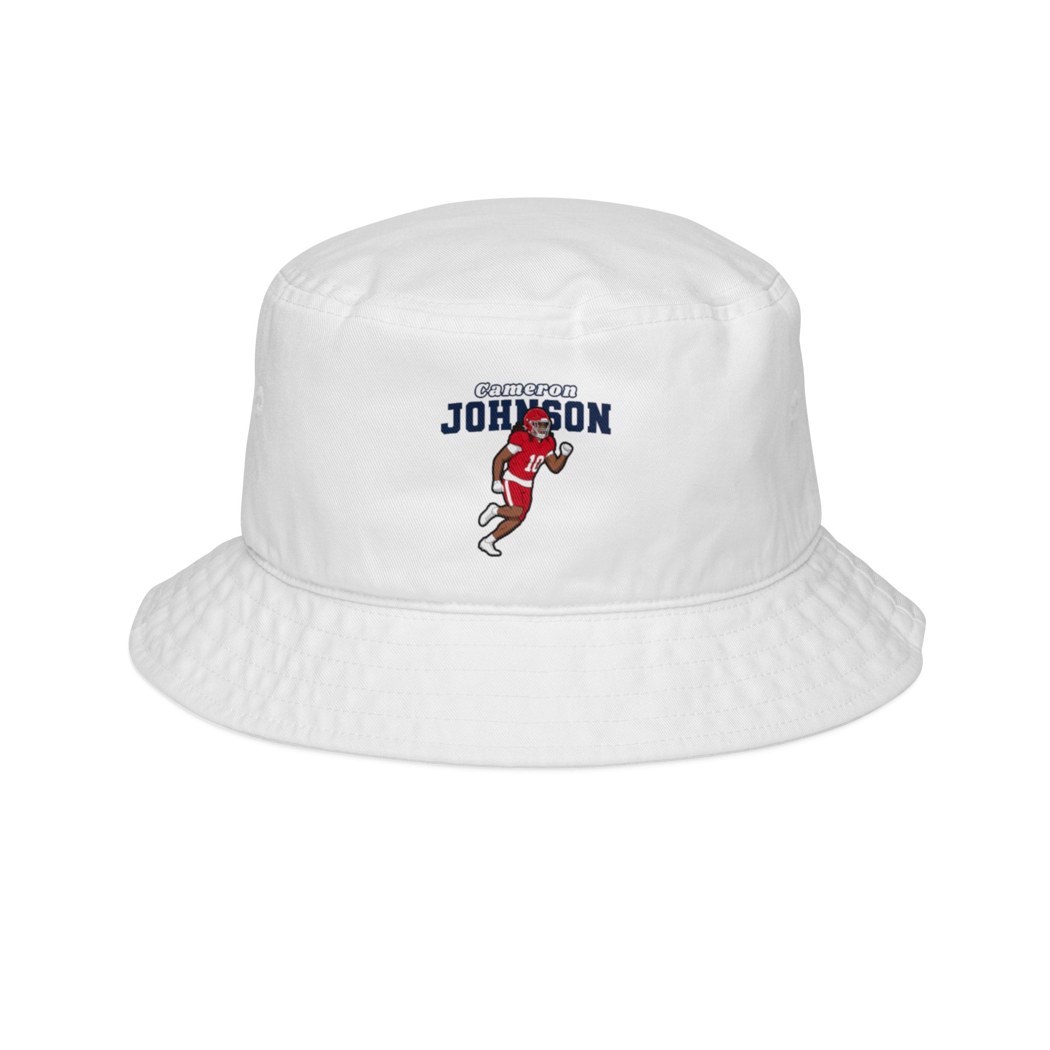 Bucket Hat — character_name_arch in White