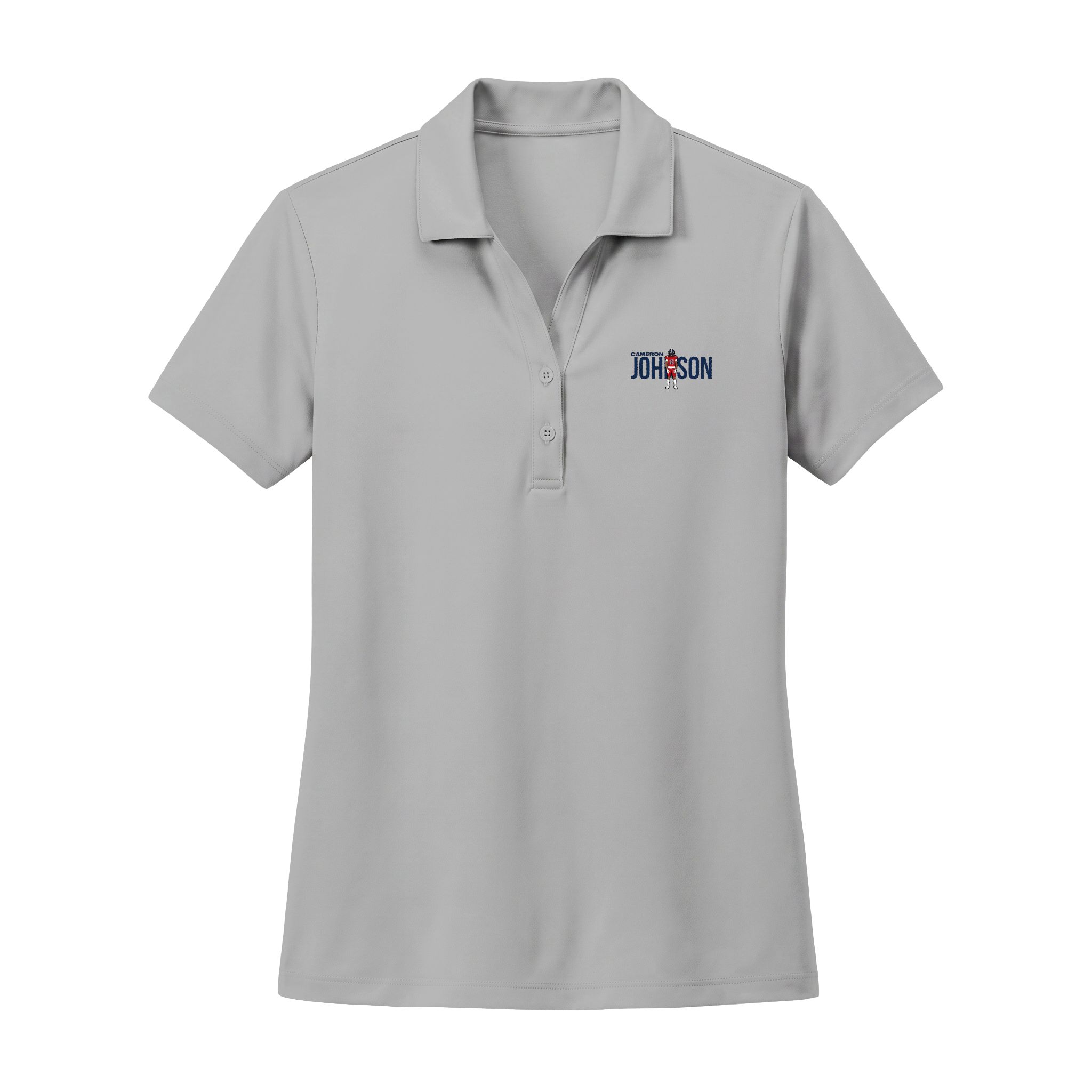 Women's Polo — character_player_name in Silver