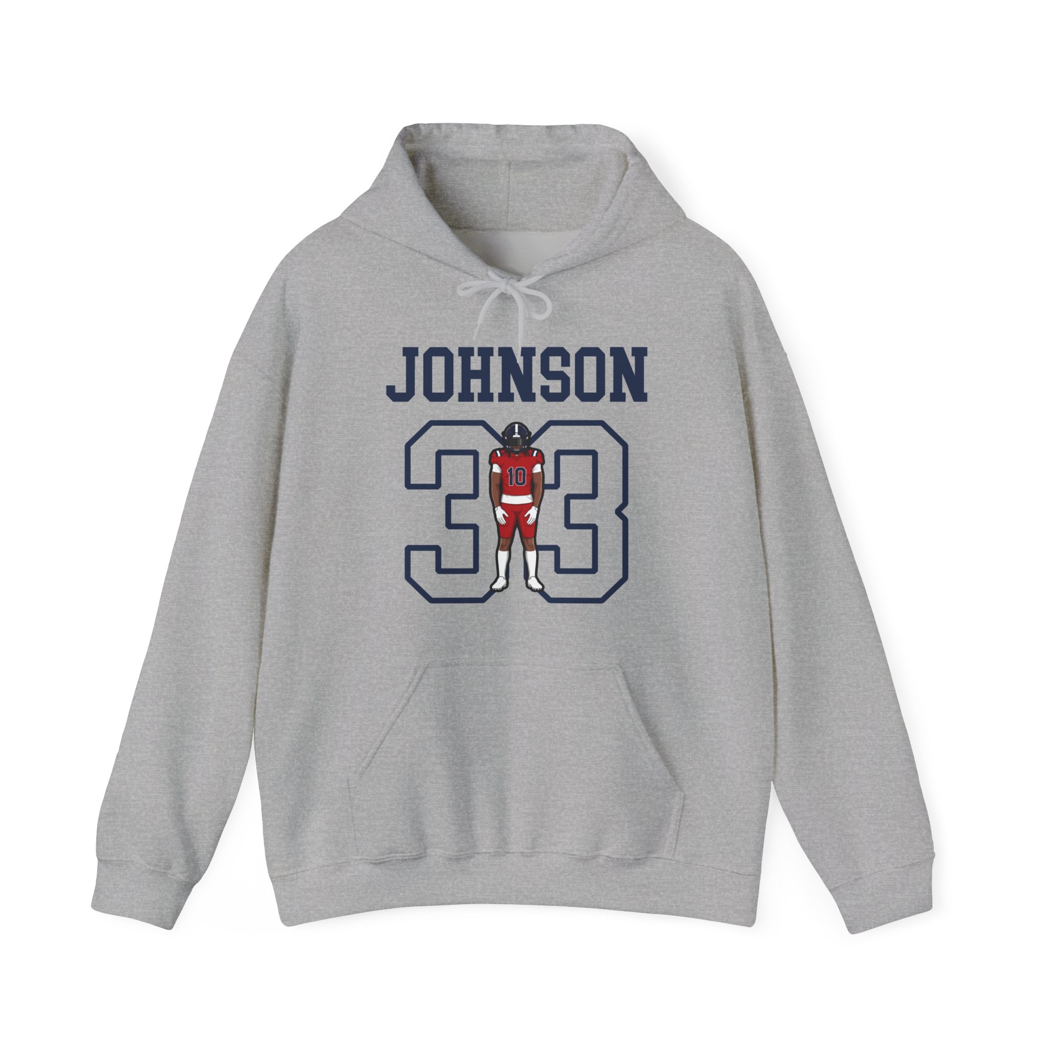Hoodie — character_shirsey in Grey