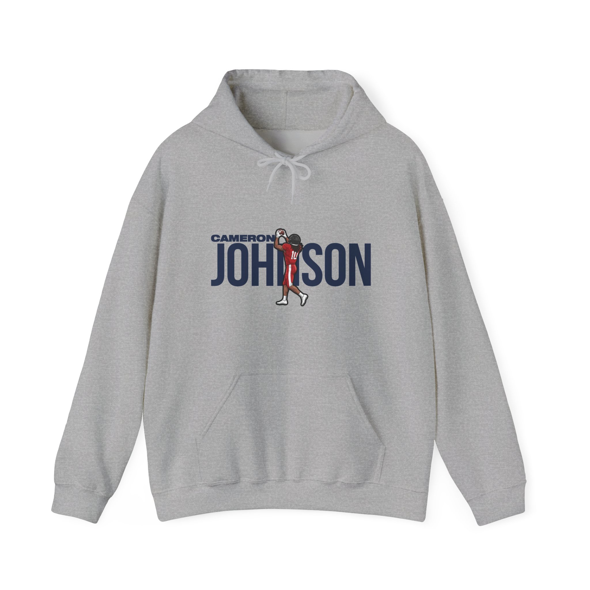 Hoodie — character_player_name in Grey