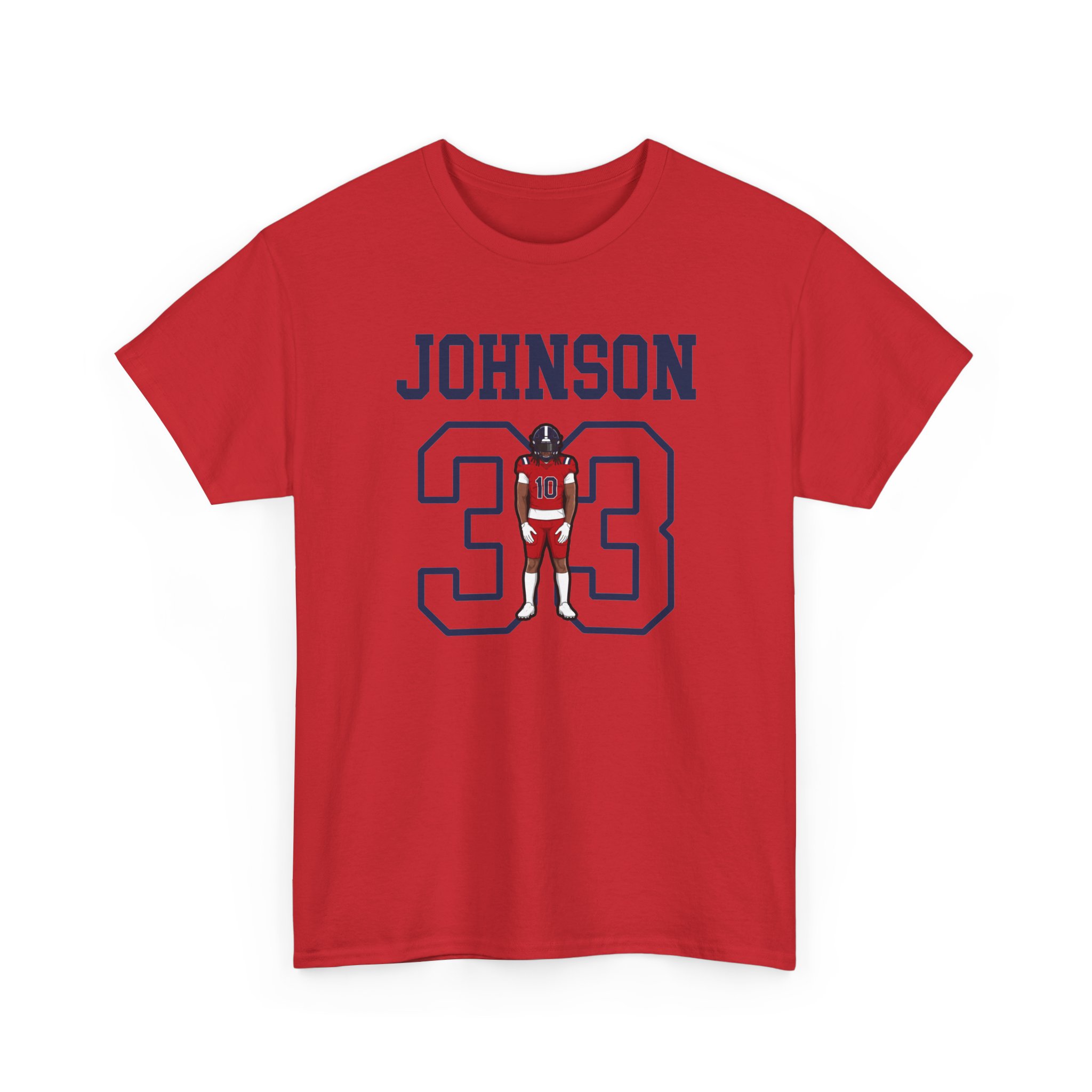 Tee — character_shirsey in Red