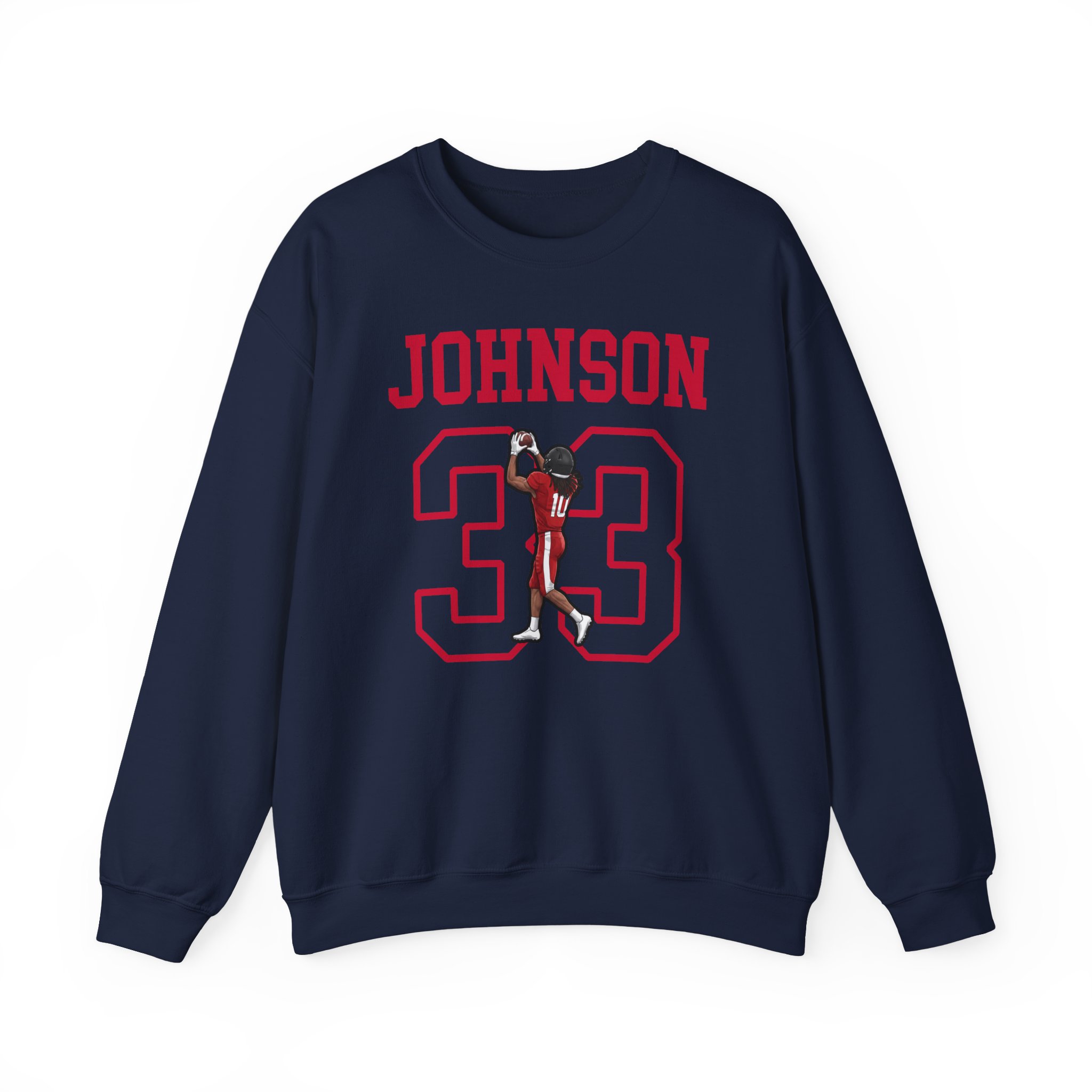 Crewneck Sweatshirt — character_shirsey in Navy