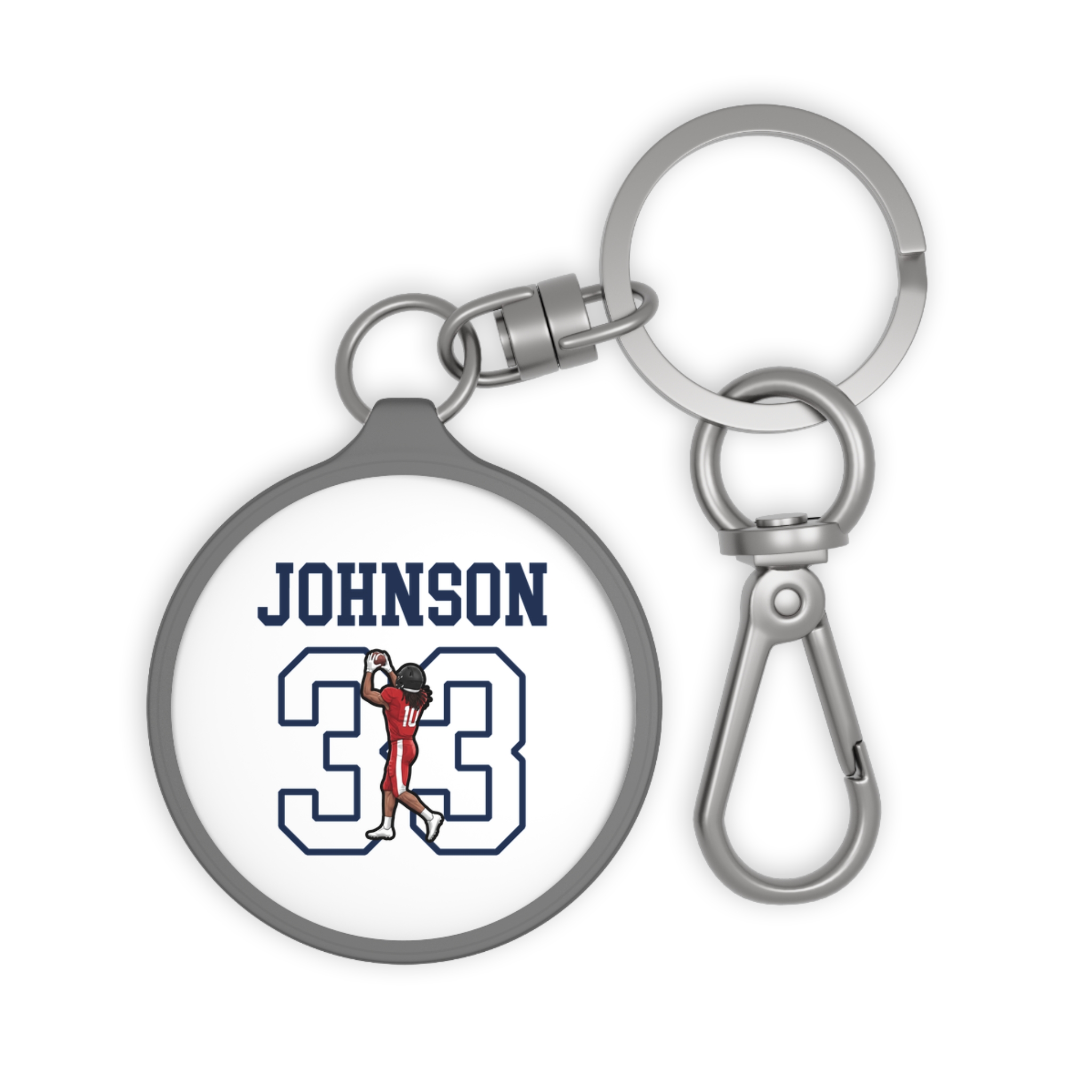 Keychain — character_shirsey in Grey