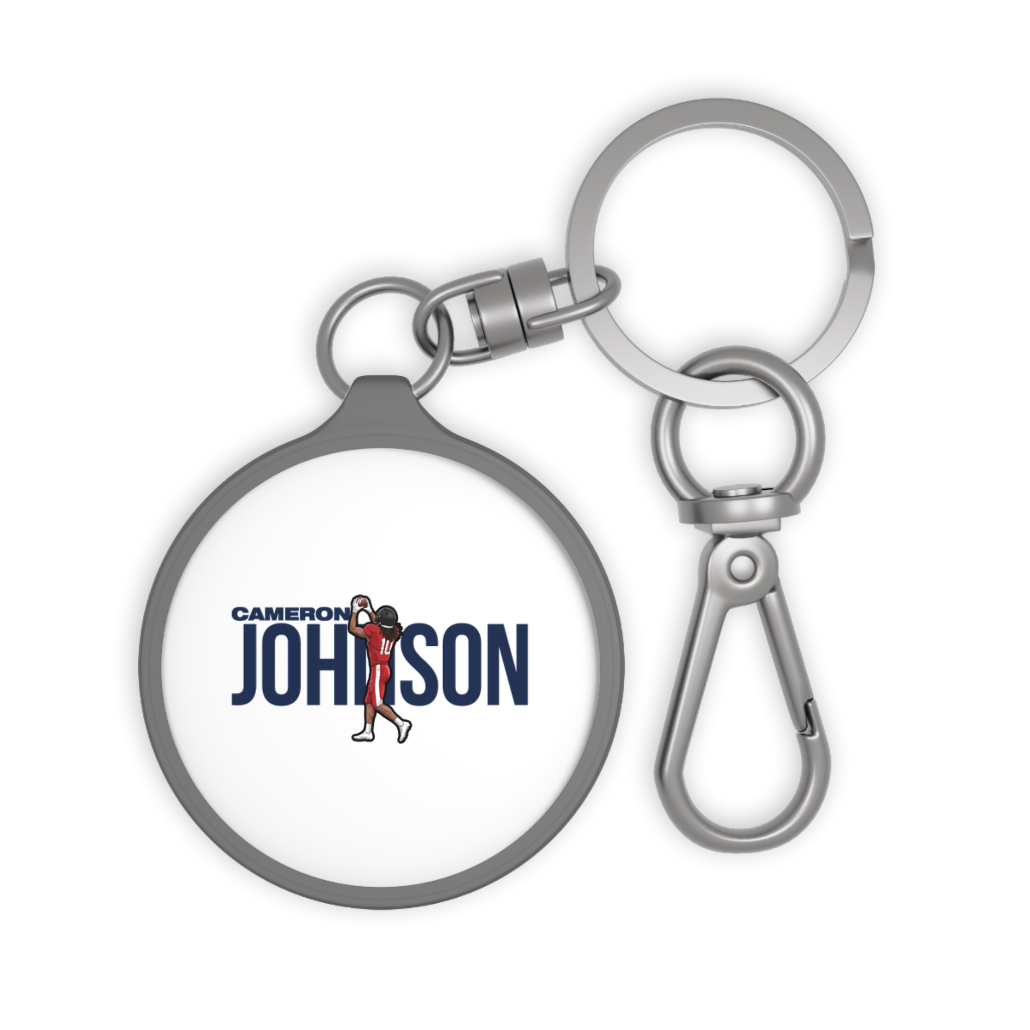 Keychain — character_player_name in Grey
