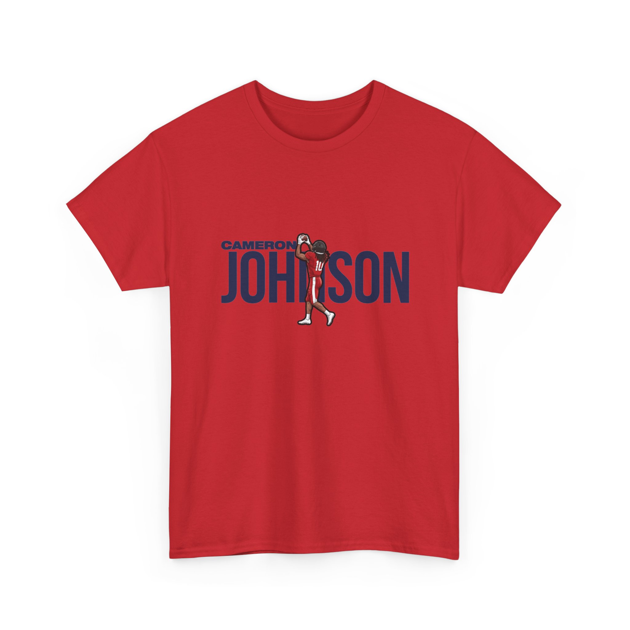 Tee — character_player_name in Red