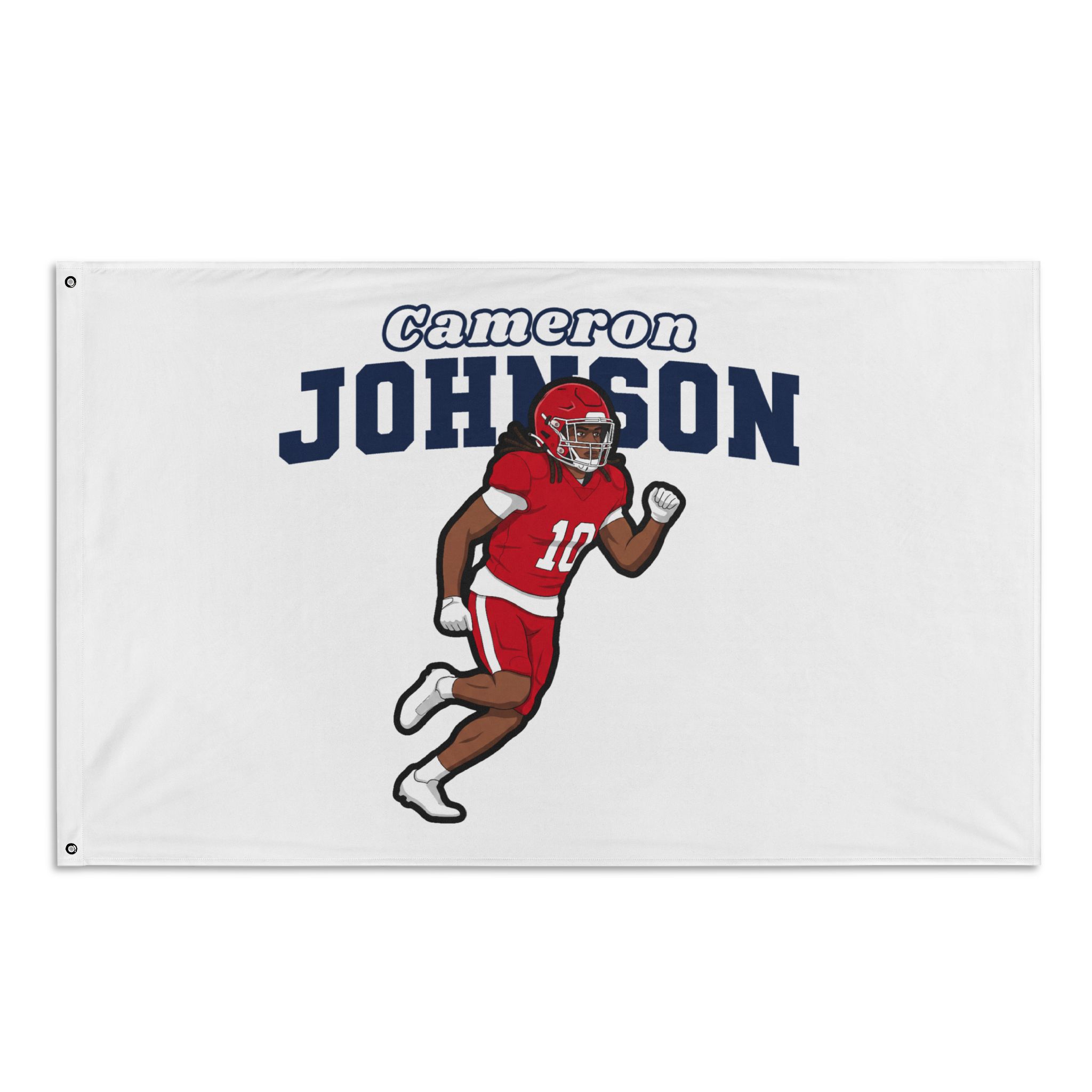 Flag (35 × 56 in) — character_name_arch in Classic