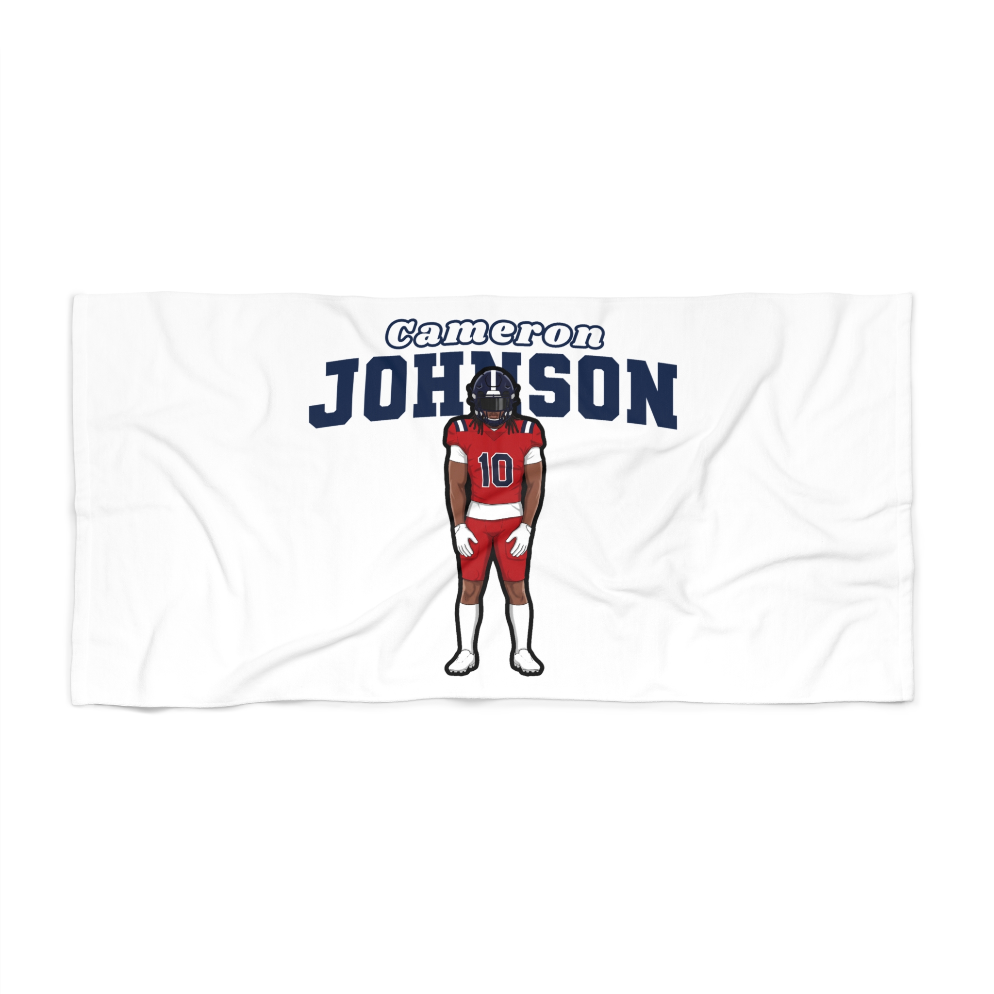 Beach Towel — character_name_arch in Classic