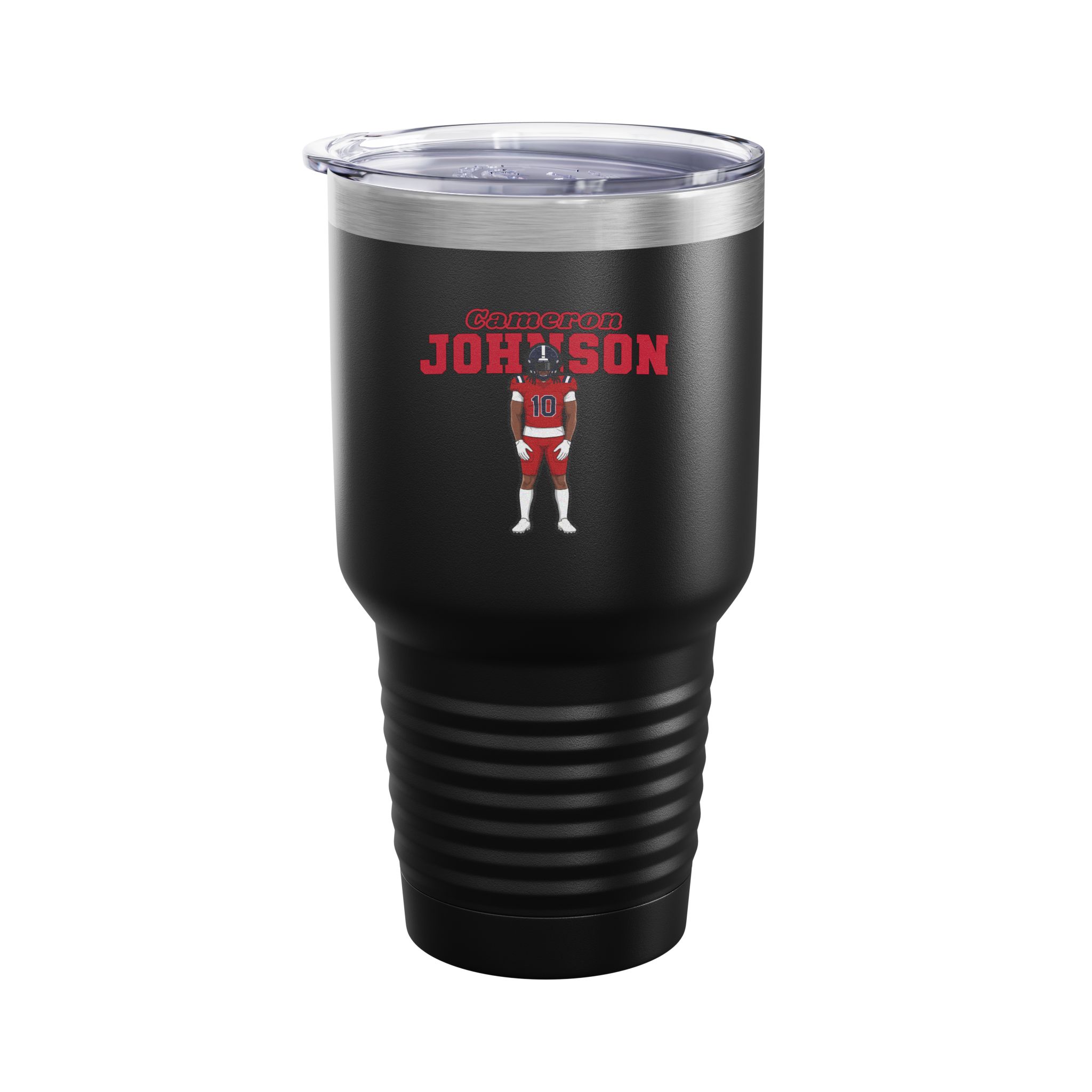 30oz Tumbler — character_name_arch in Black