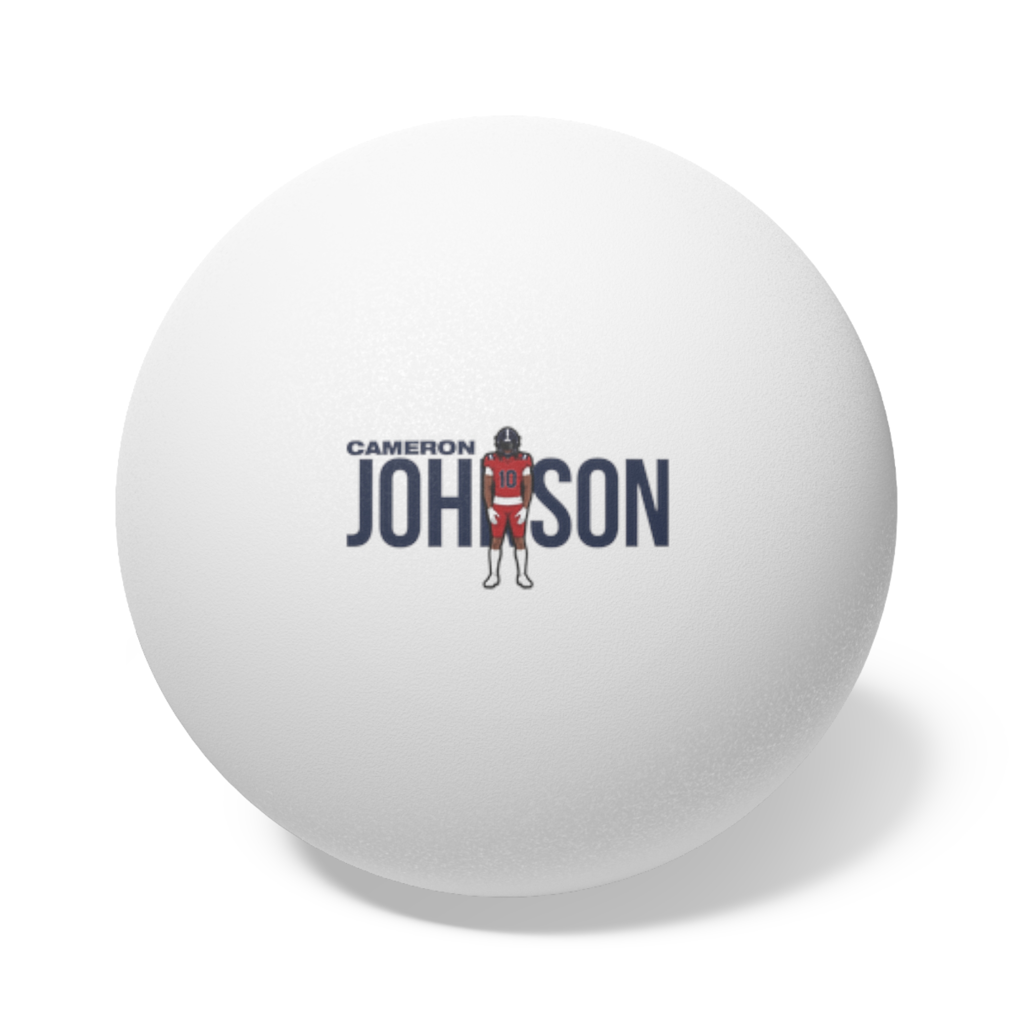 Ping Pong Balls, 6 pcs — character_player_name in White