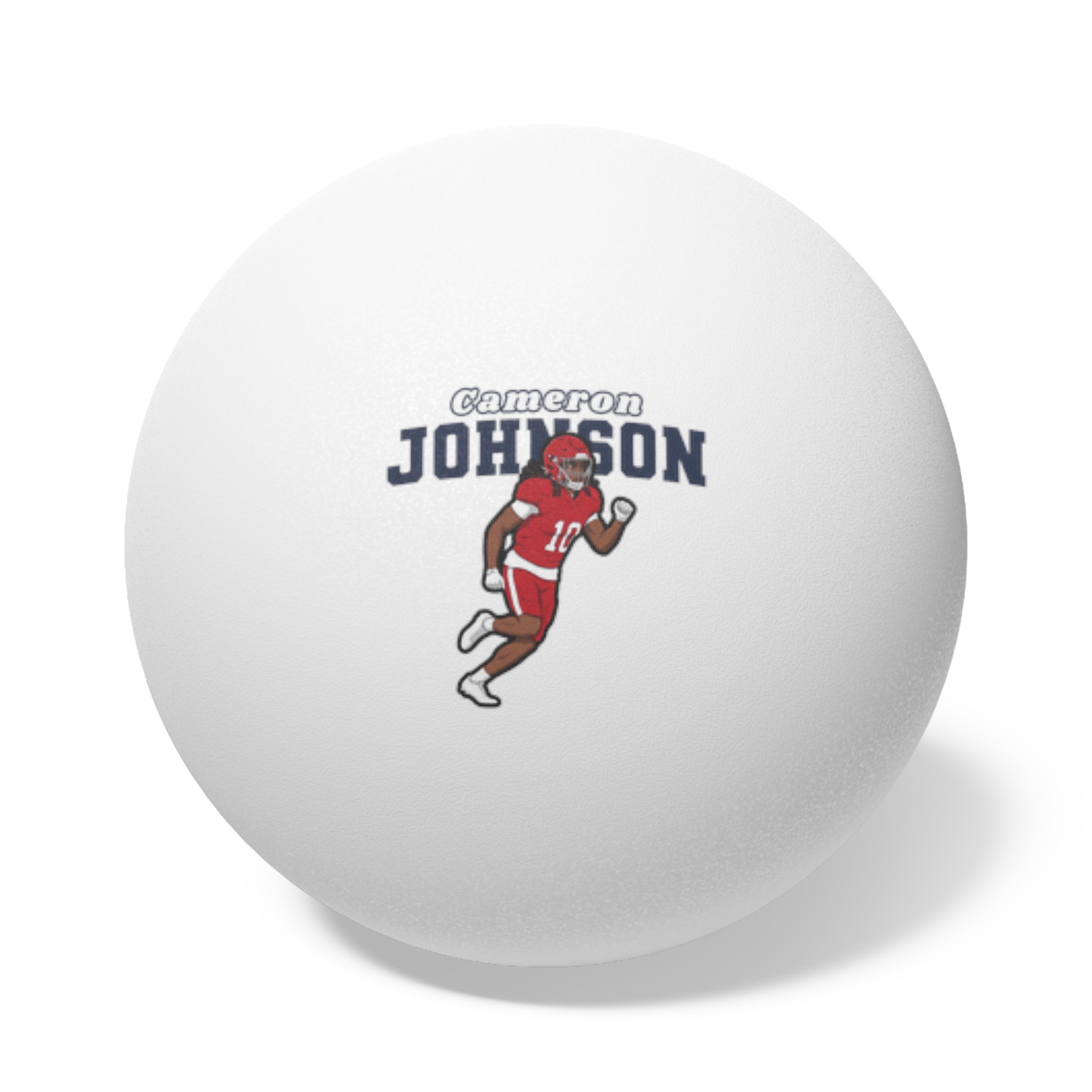 Ping Pong Balls, 6 pcs — character_name_arch in White