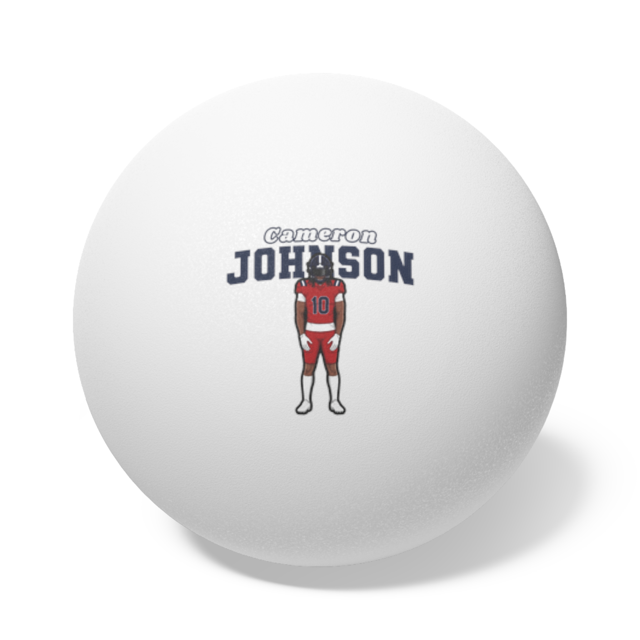 Ping Pong Balls, 6 pcs — character_name_arch in White