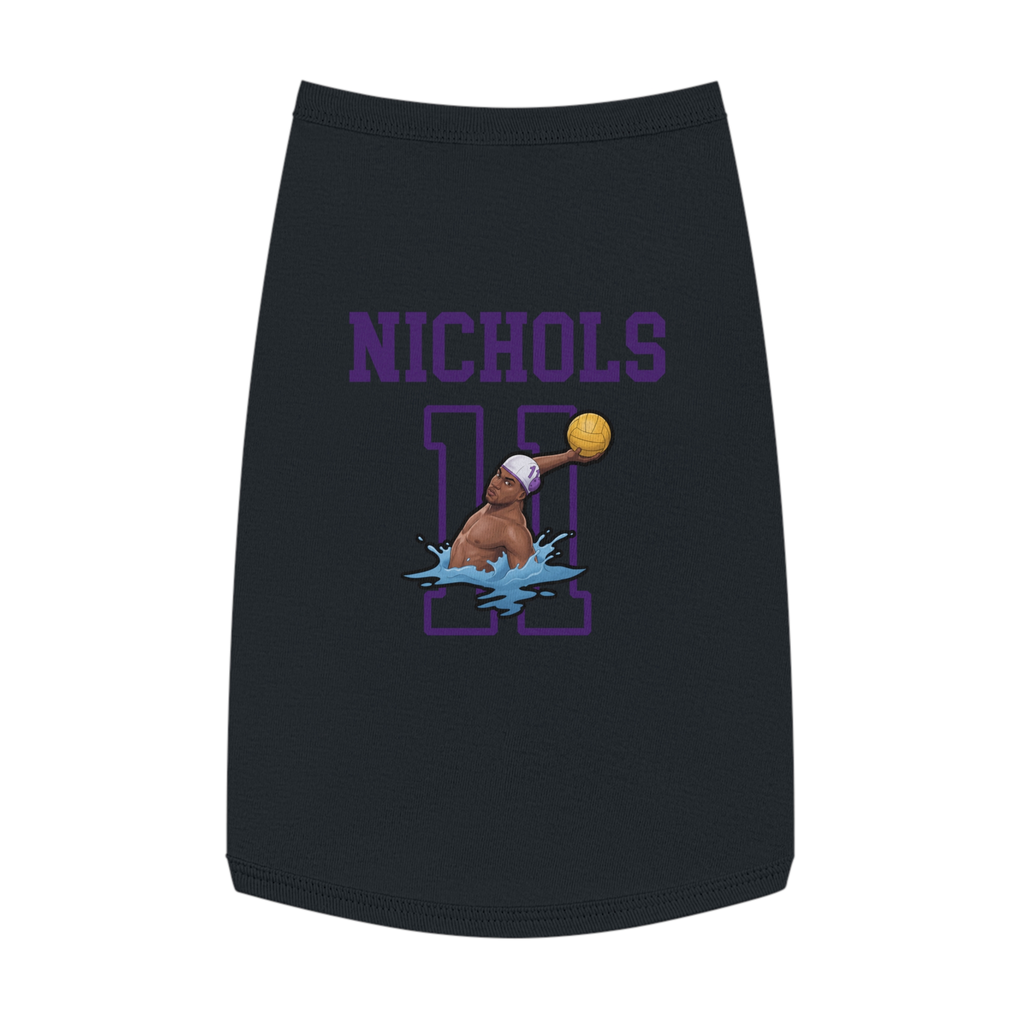 Pet Tank Top — character_shirsey in Black