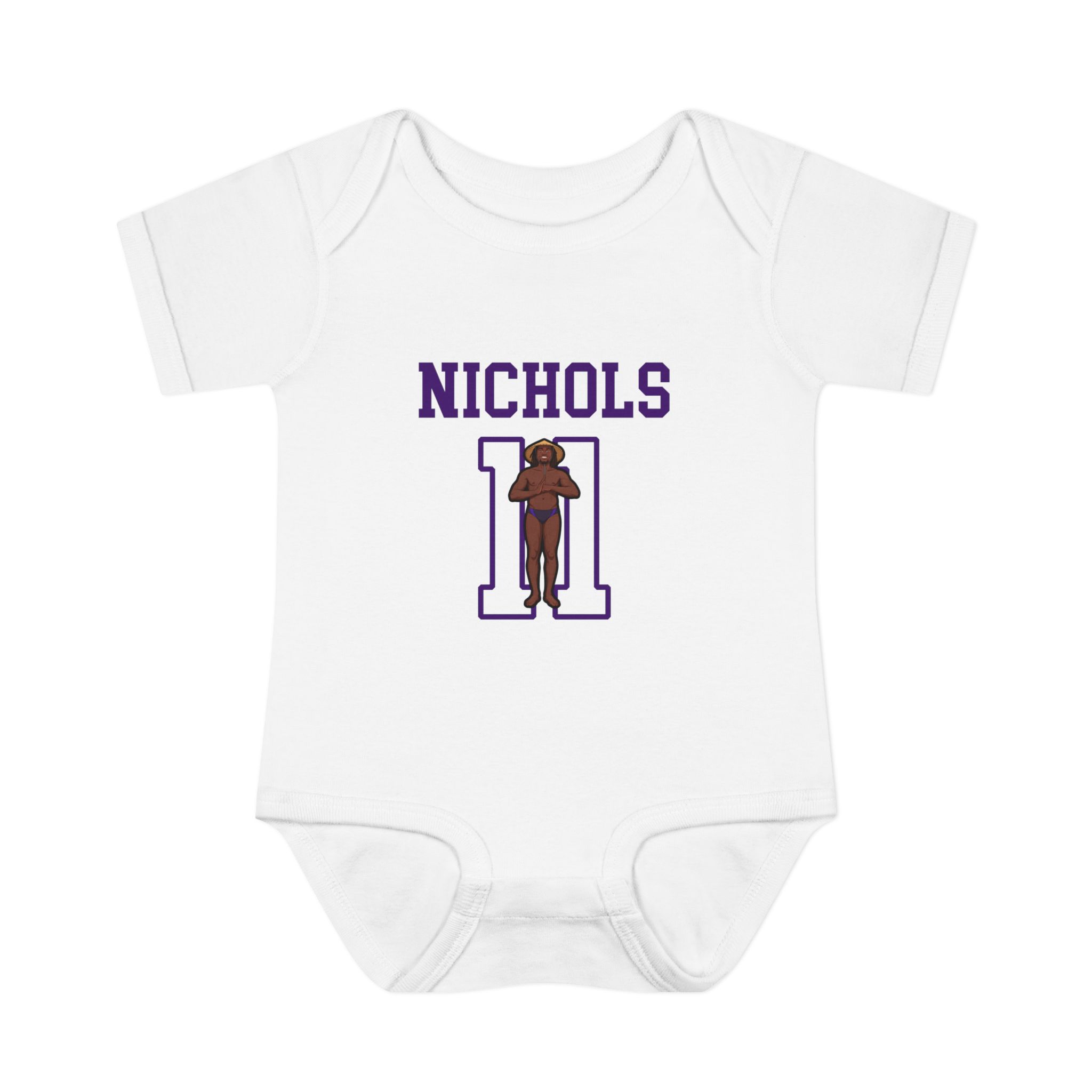 Baby Onesie — character_shirsey in White