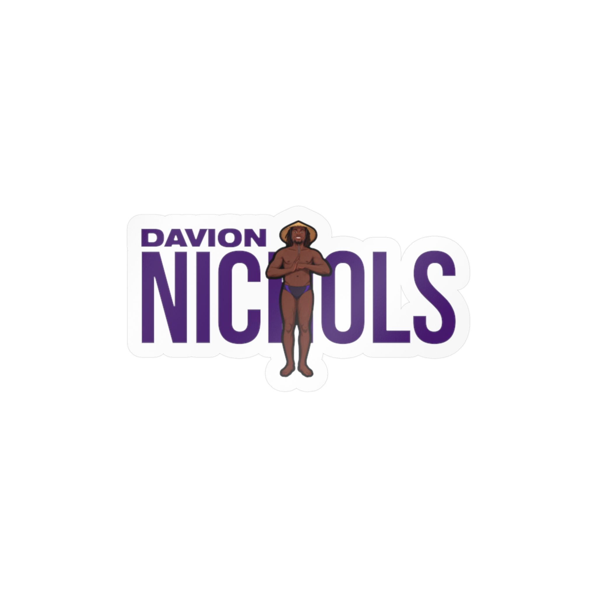 Vinyl Sticker — character_player_name in Classic
