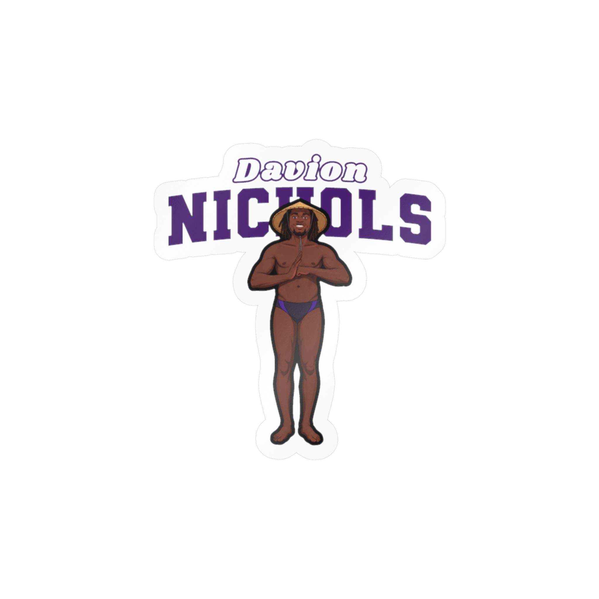 Vinyl Sticker — character_name_arch in Classic