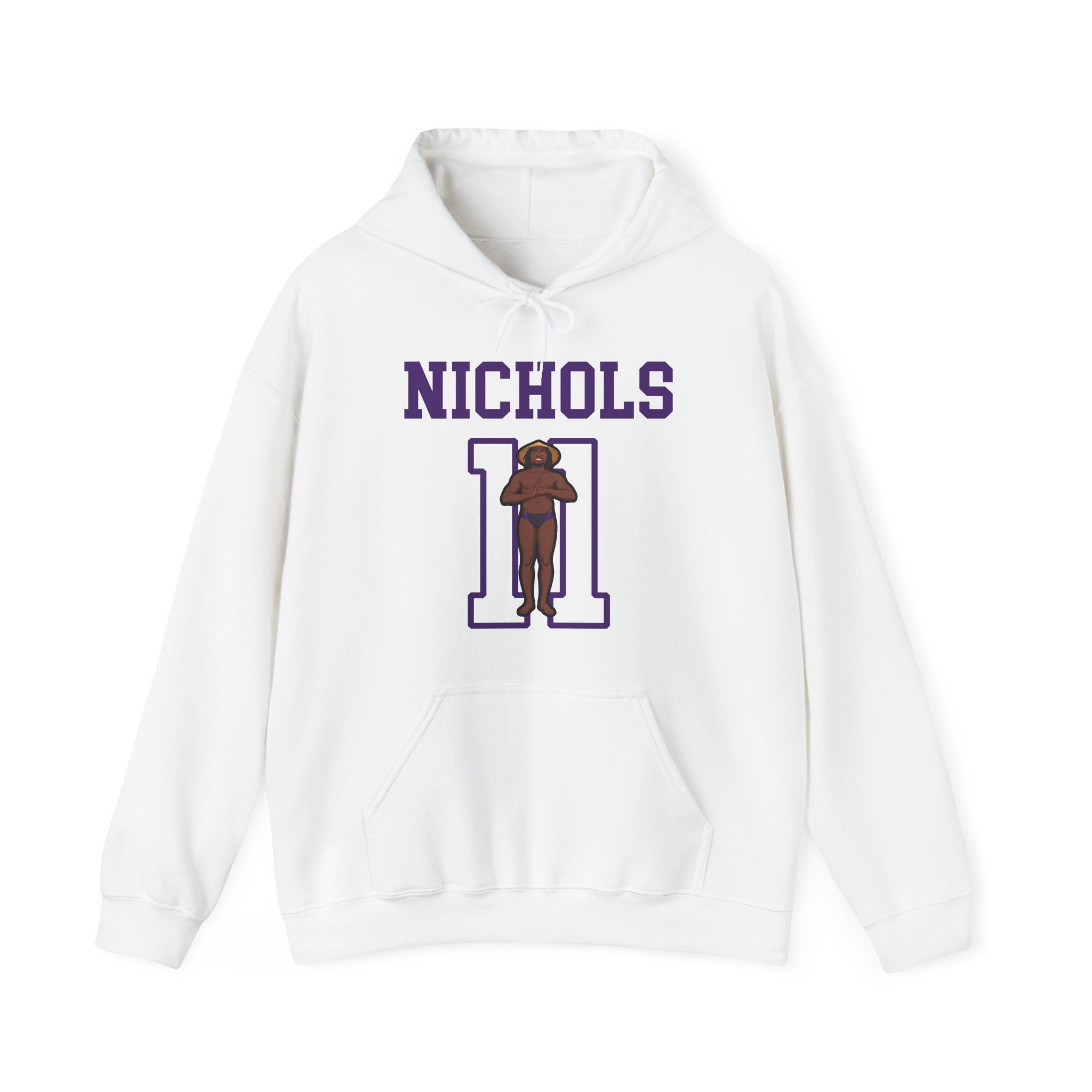 Hoodie — character_shirsey in White