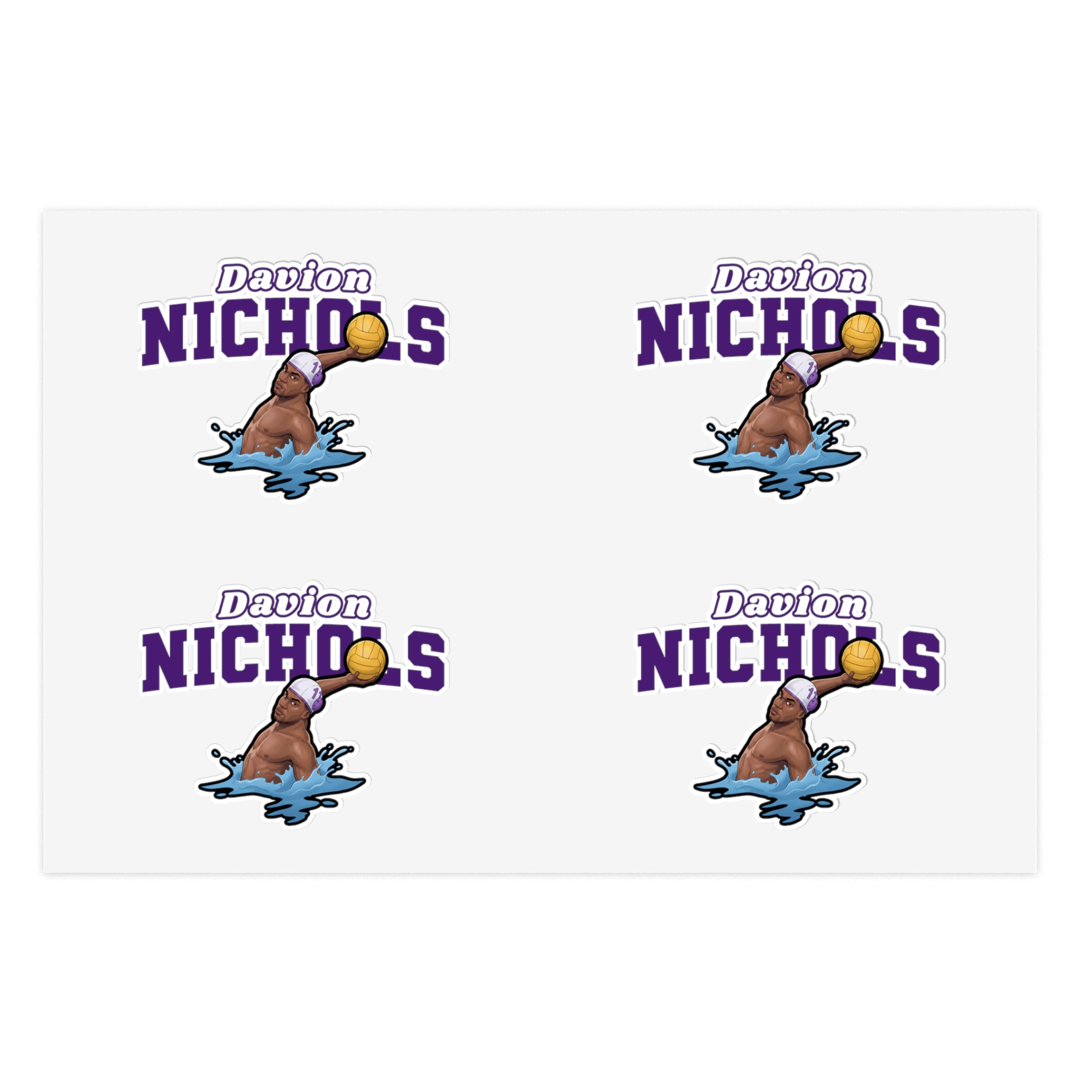 Sticker Sheet — character_name_arch in Classic