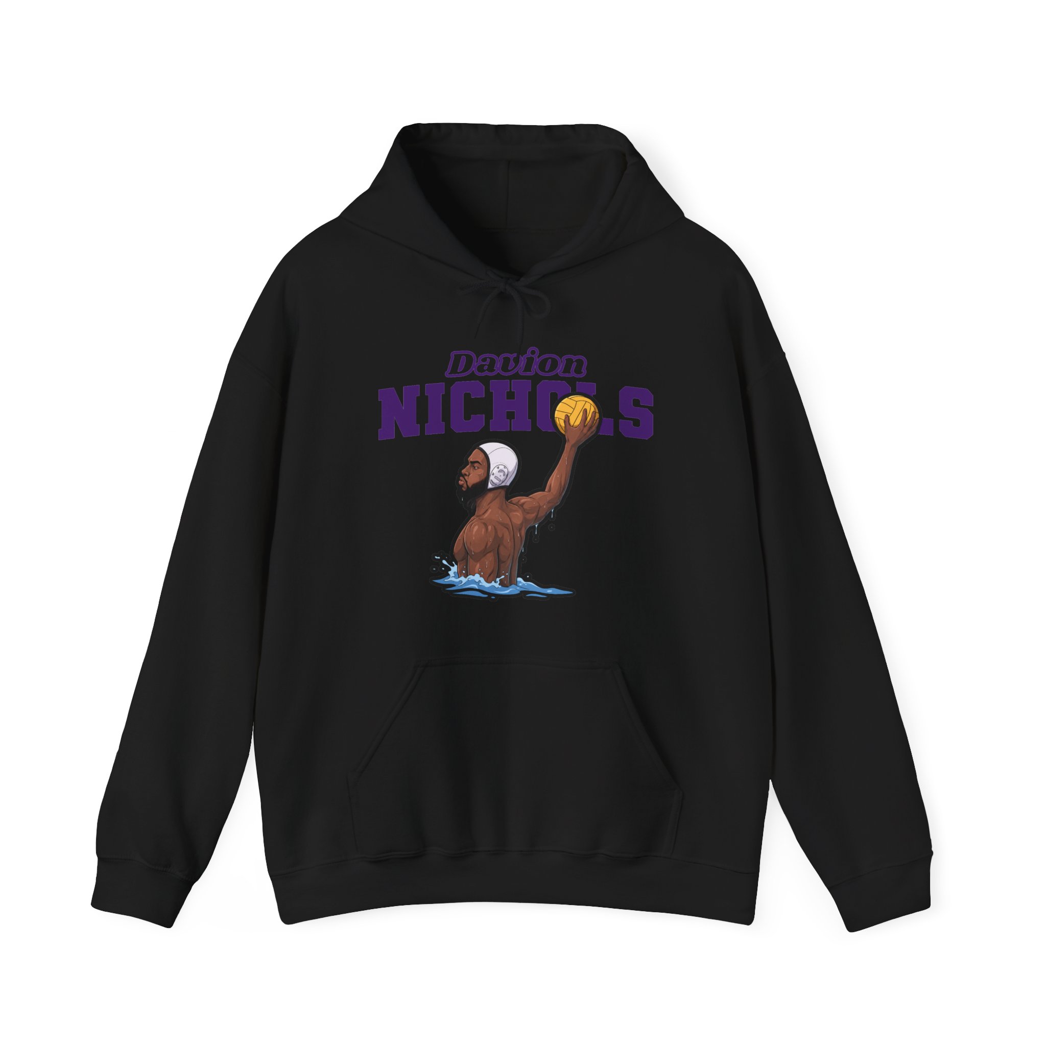 Hoodie — character_name_arch in Black