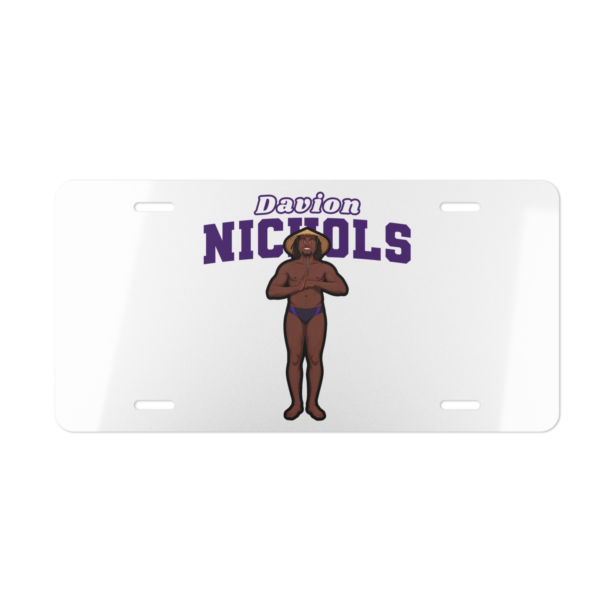 License Plate — character_name_arch in Classic