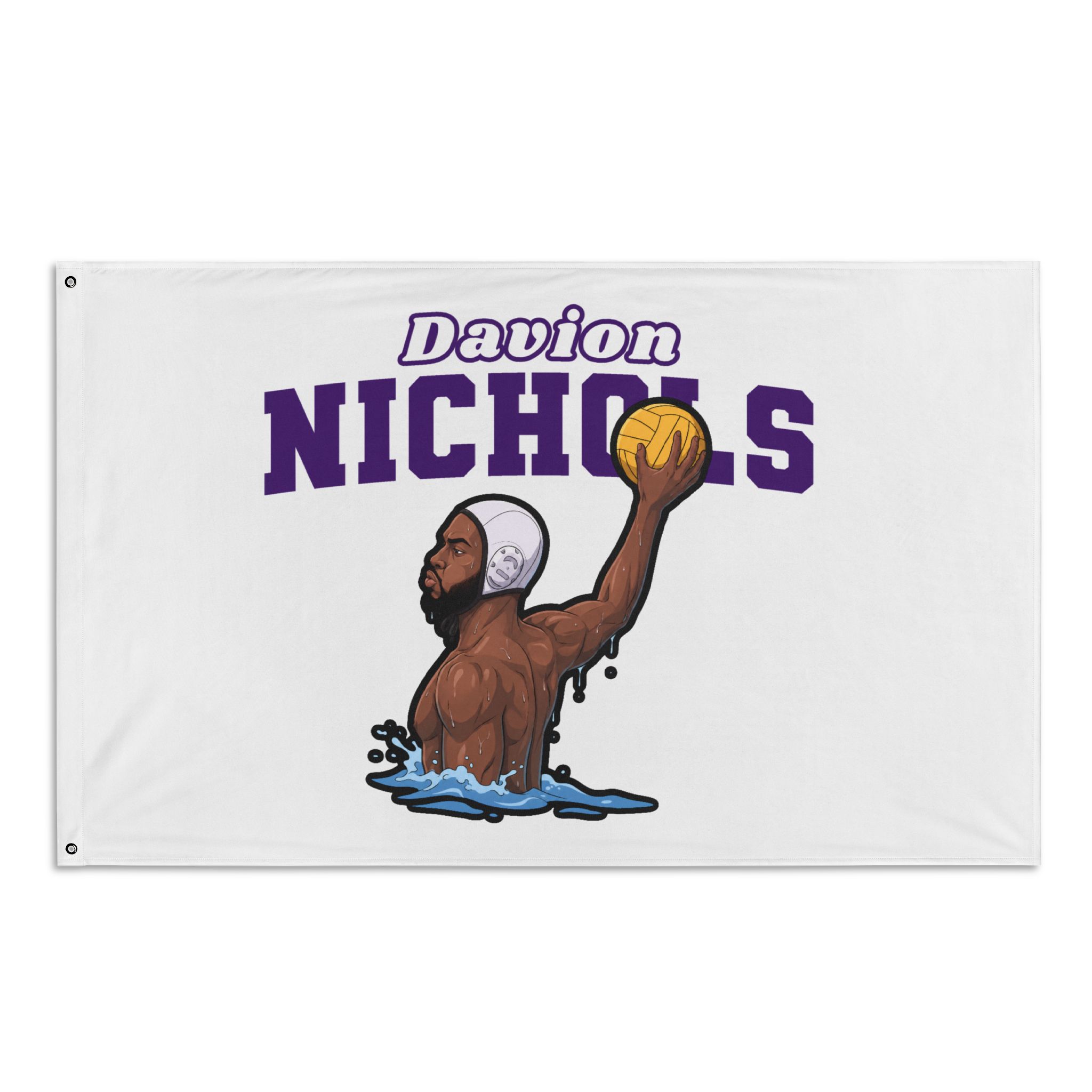 Flag (35 × 56 in) — character_name_arch in Classic