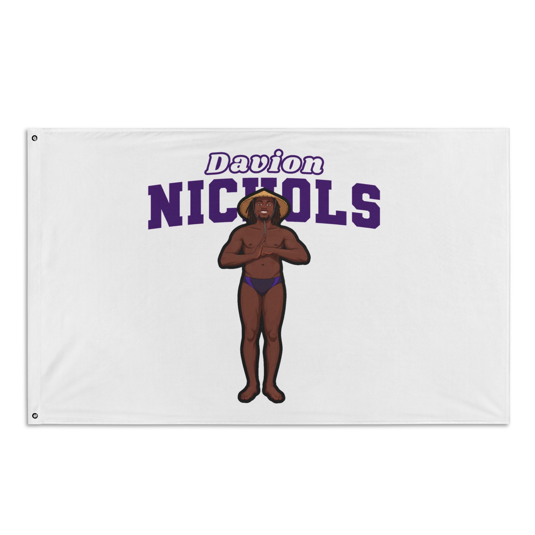 Flag (35 × 56 in) — character_name_arch in Classic